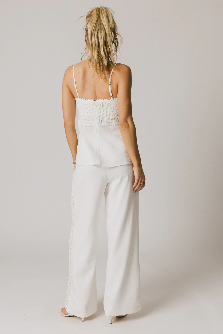 Karie Crochet Tank Top - FINAL SALE - Image 3