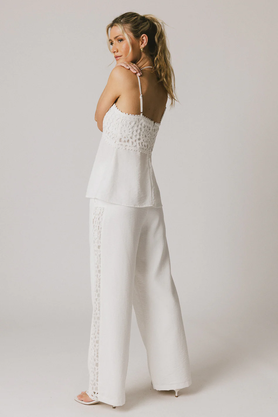 Karie Crochet Tank Top - FINAL SALE - Image 4