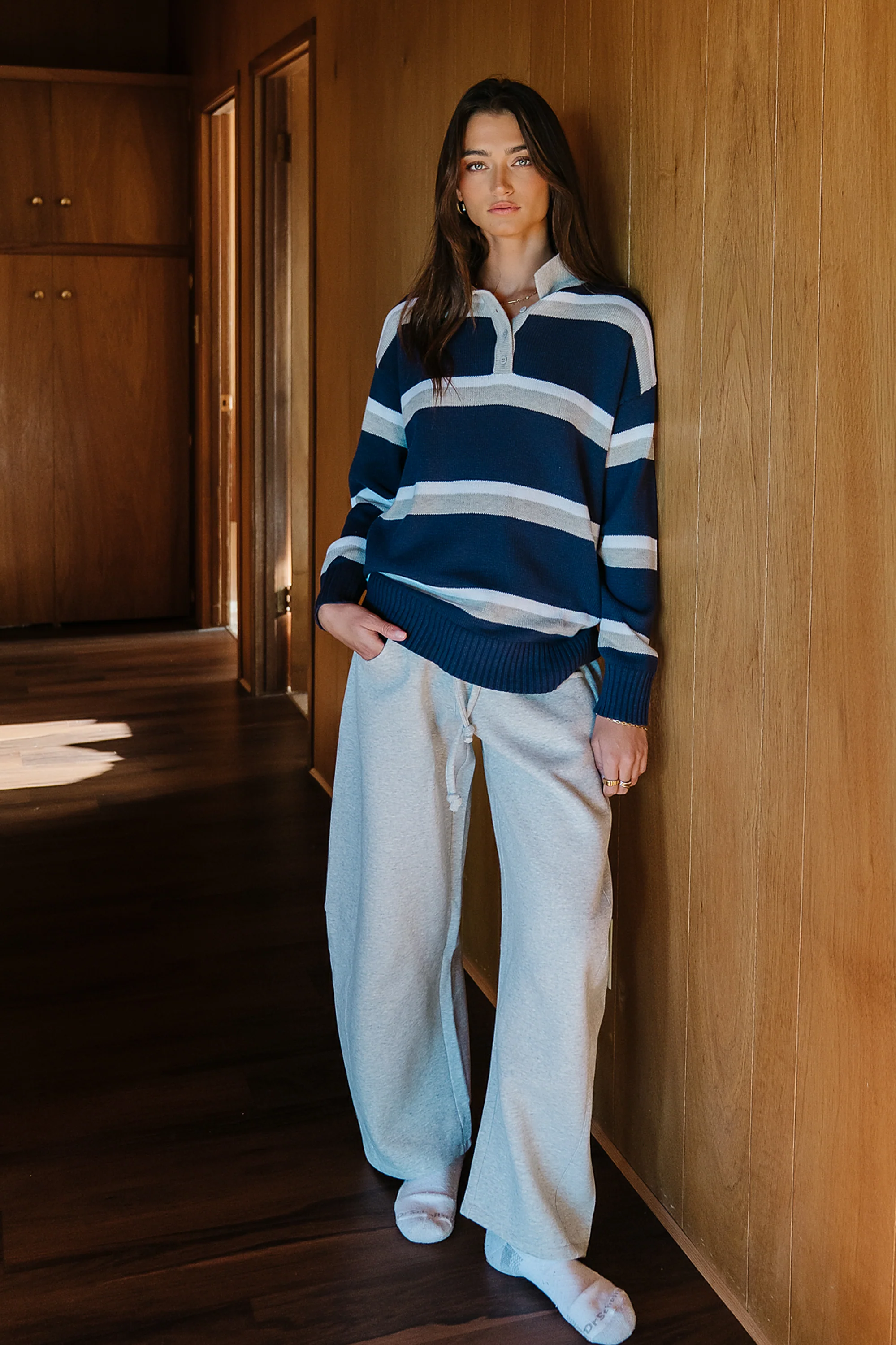 Karina Striped Sweater - FINAL SALE - Image 2