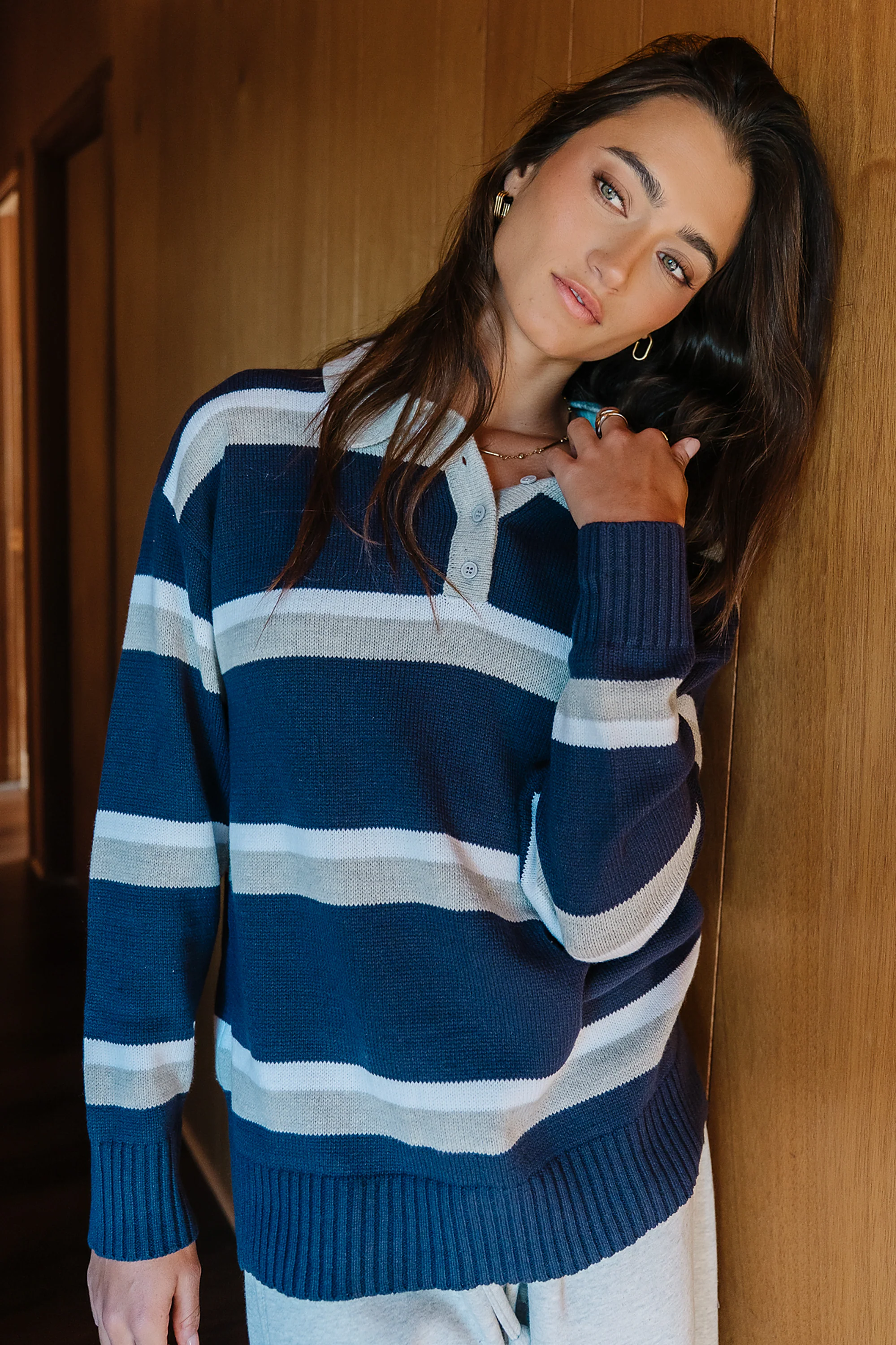 Karina Striped Sweater - FINAL SALE - Image 8