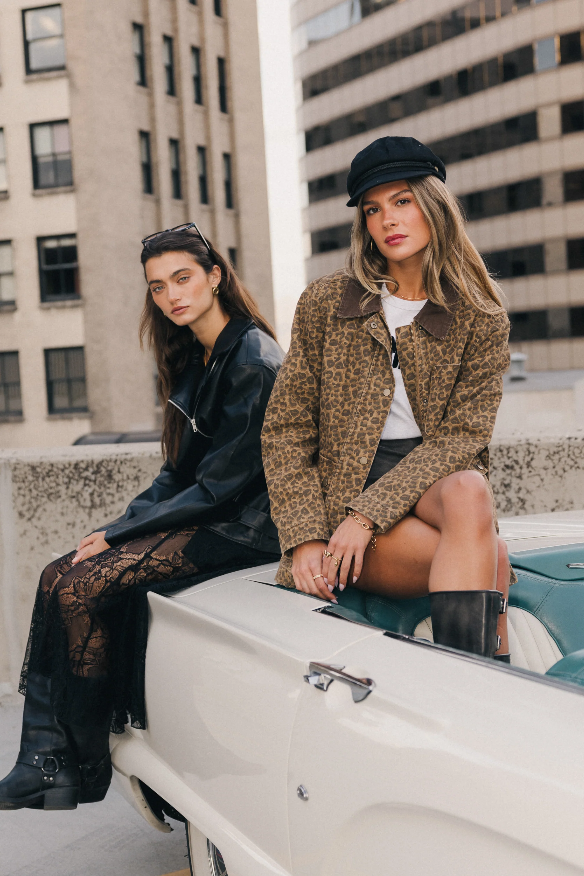 Karson Leopard Jacket - FINAL SALE