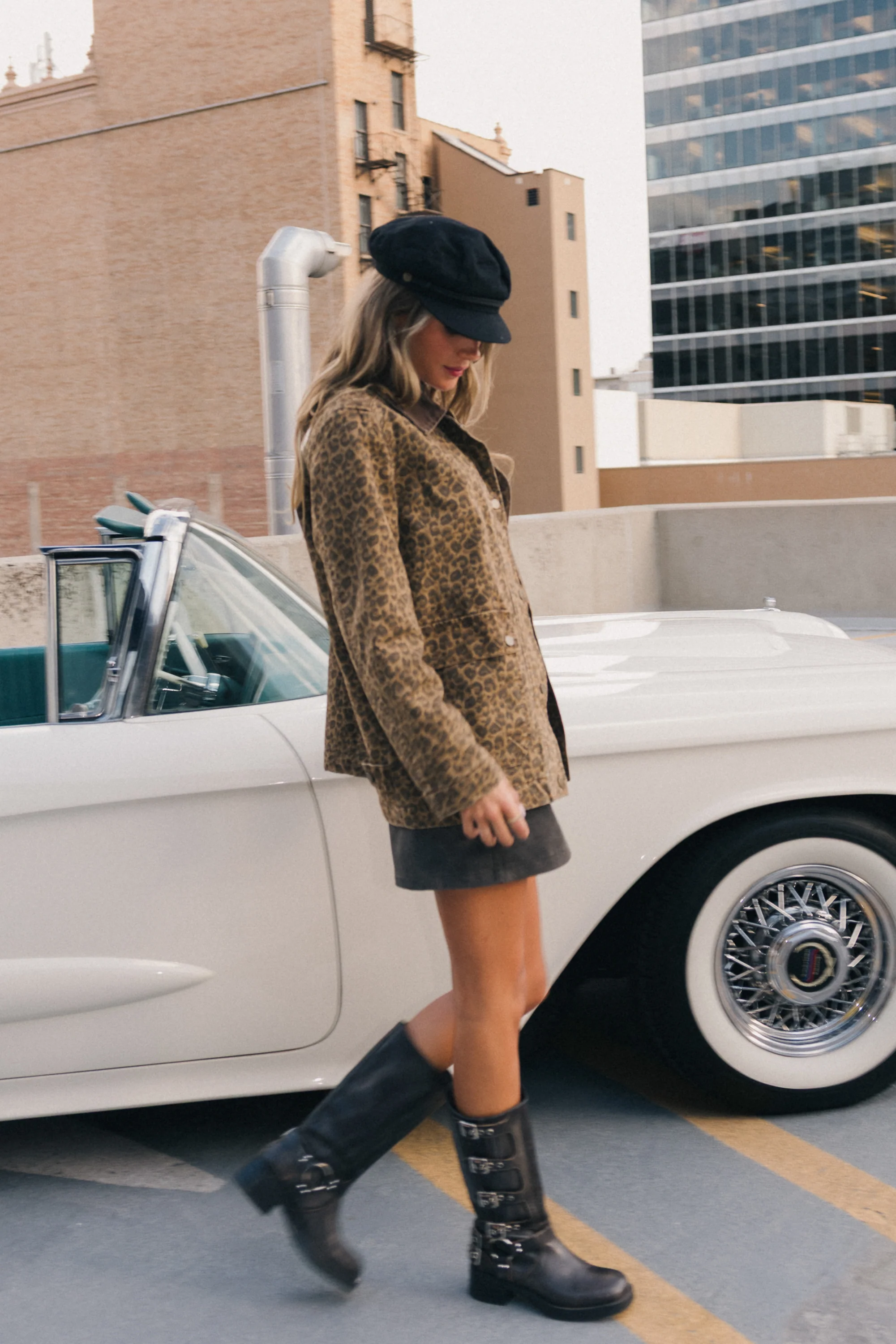 Karson Leopard Jacket - FINAL SALE - Image 3
