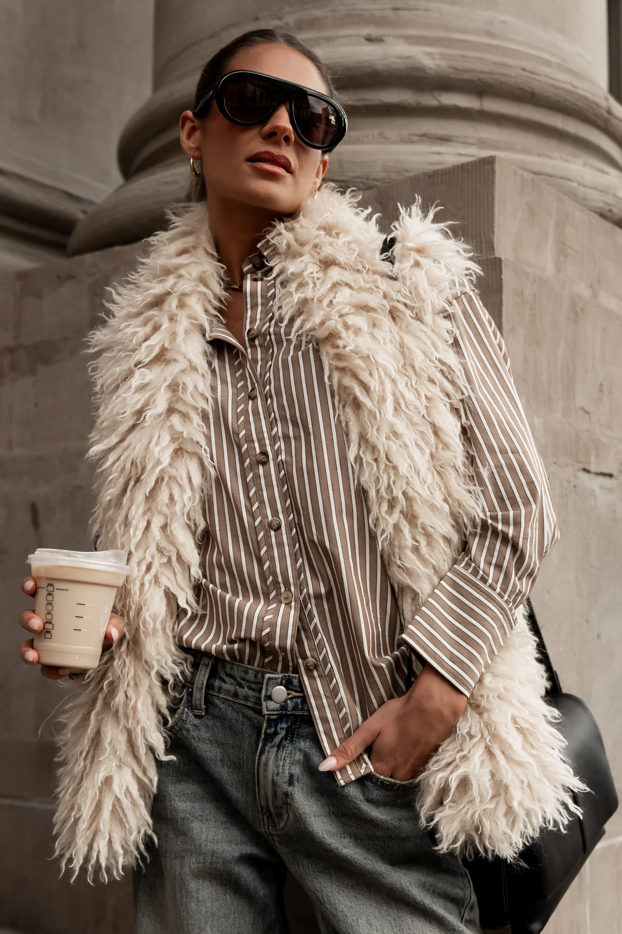 Kassie Faux Fur Vest - Image 3