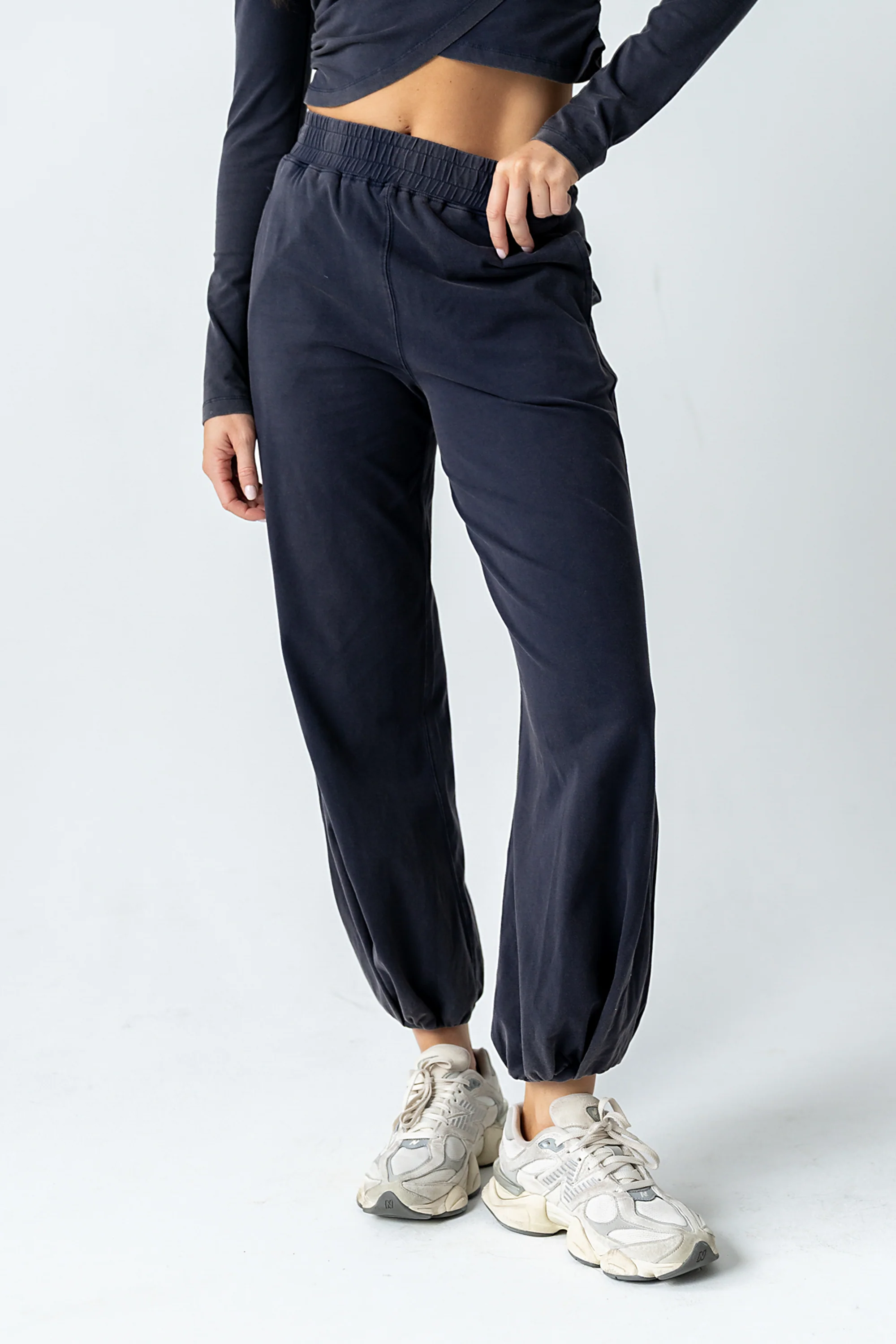 Kassie Joggers in Navy - FINAL SALE