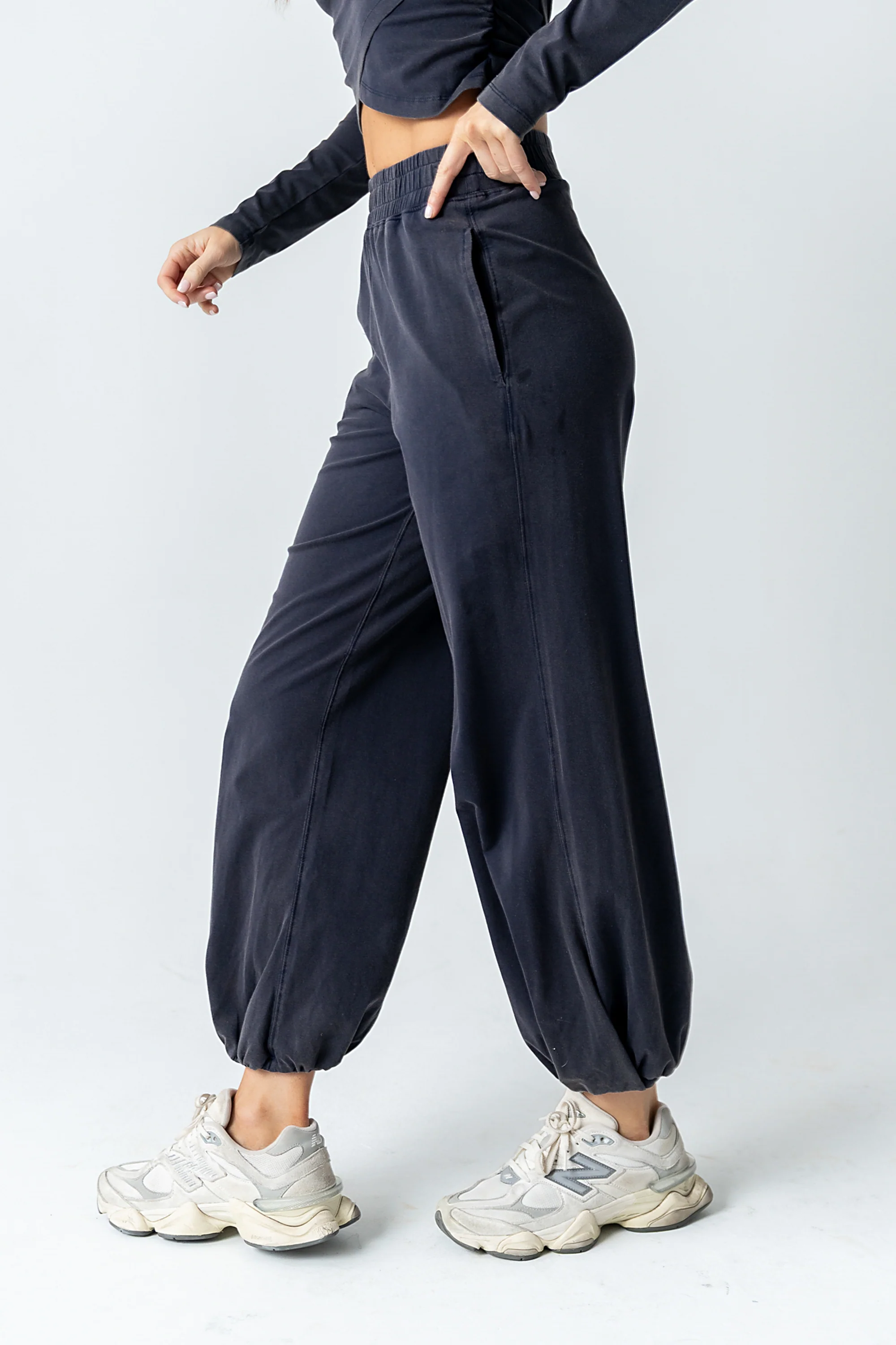 Kassie Joggers in Navy - FINAL SALE - Image 3