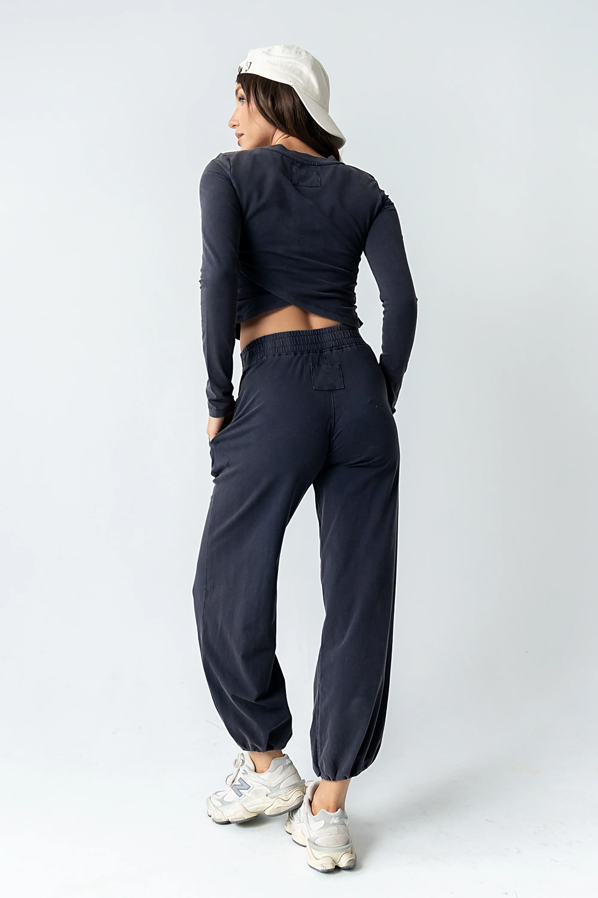 Kassie Joggers in Navy - FINAL SALE - Image 4