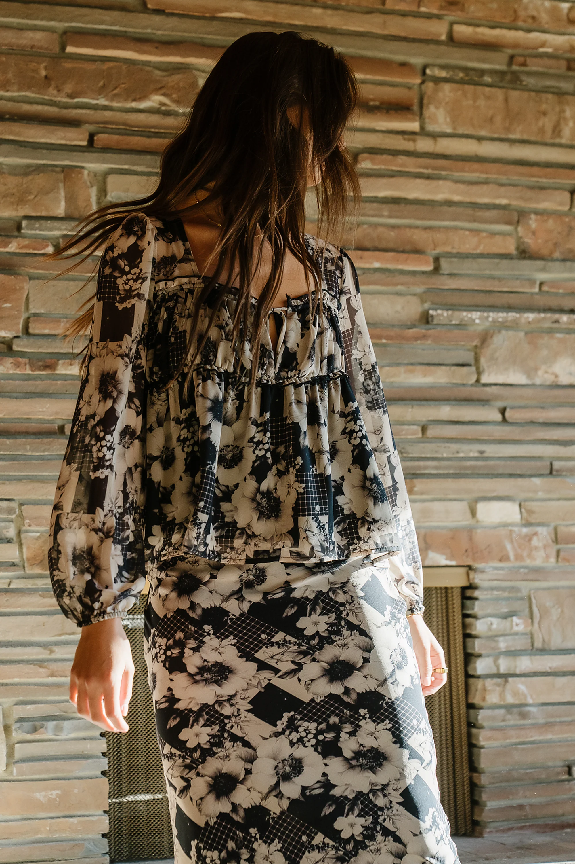 Kate Floral Blouse - FINAL SALE - Image 2