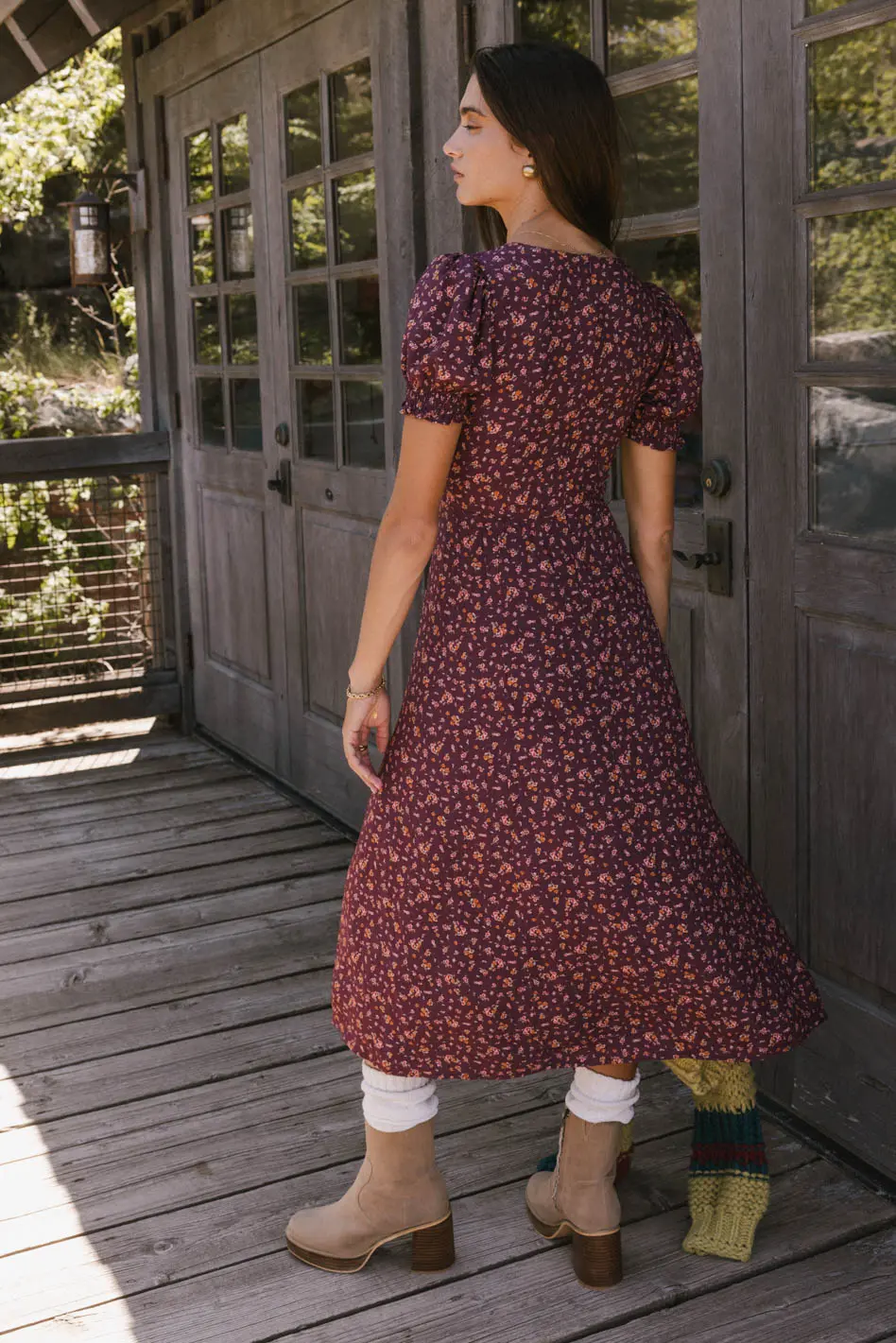 Katherine Ditsy Floral Dress - FINAL SALE - Image 3