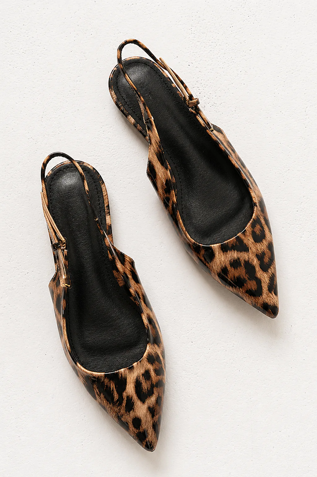 Katherine Leopard Slingback Flats - FINAL SALE - Image 2