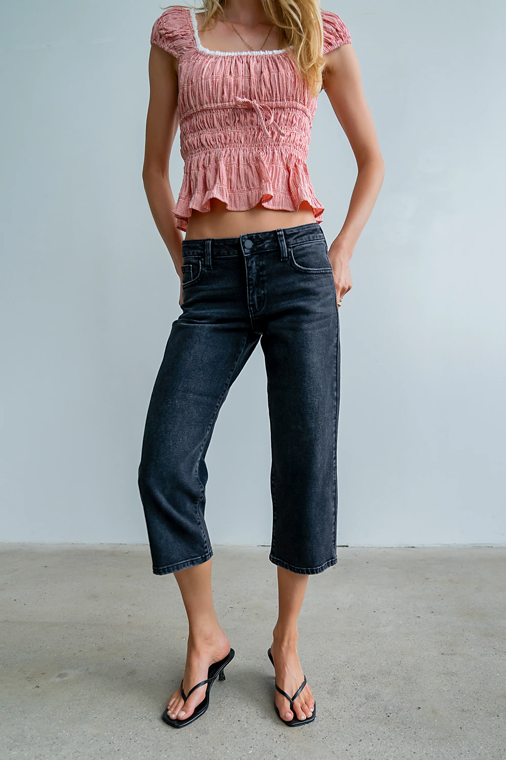 Katie Straight Leg Capris - Image 6