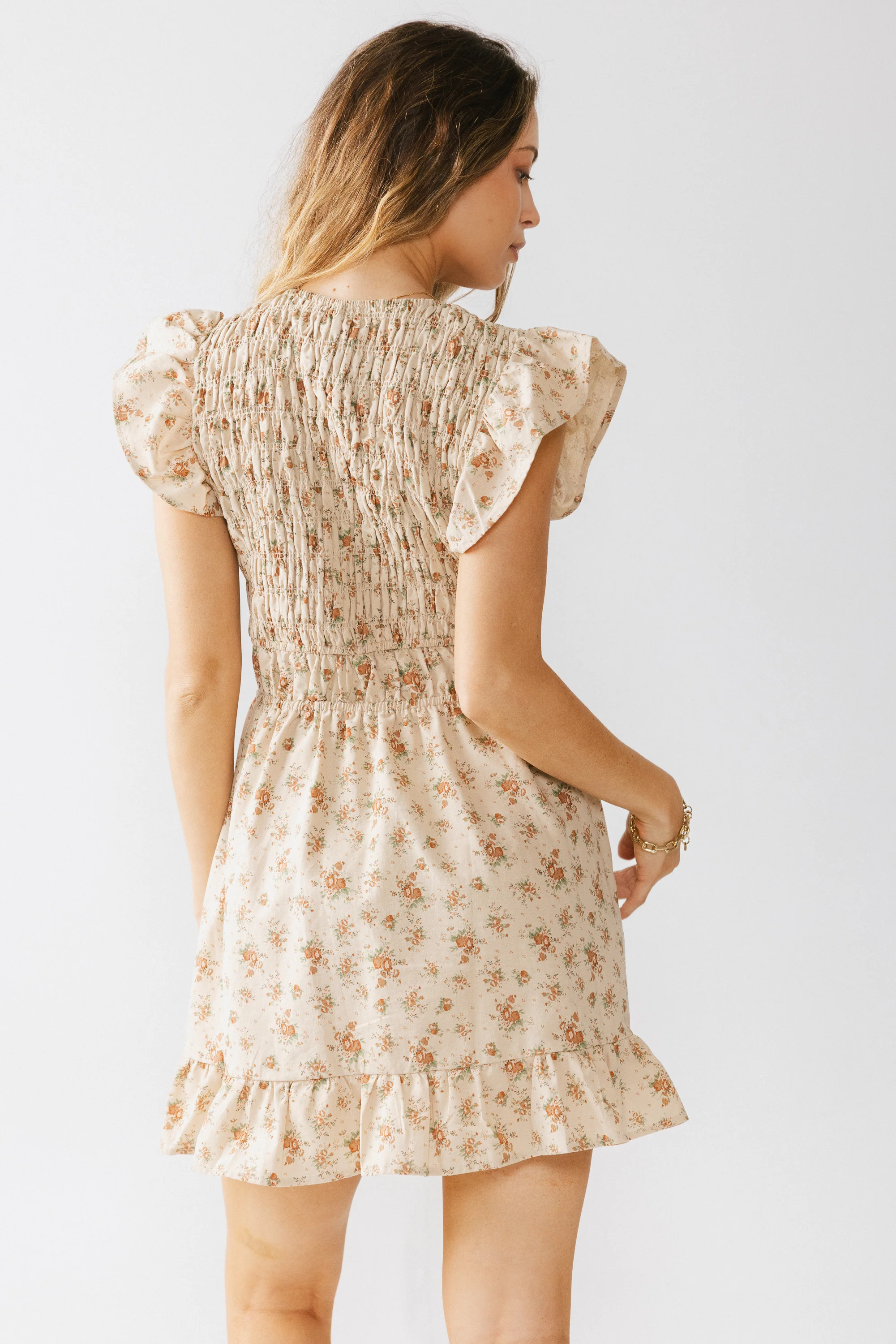 Kayce Floral Mini Dress - FINAL SALE - Image 9
