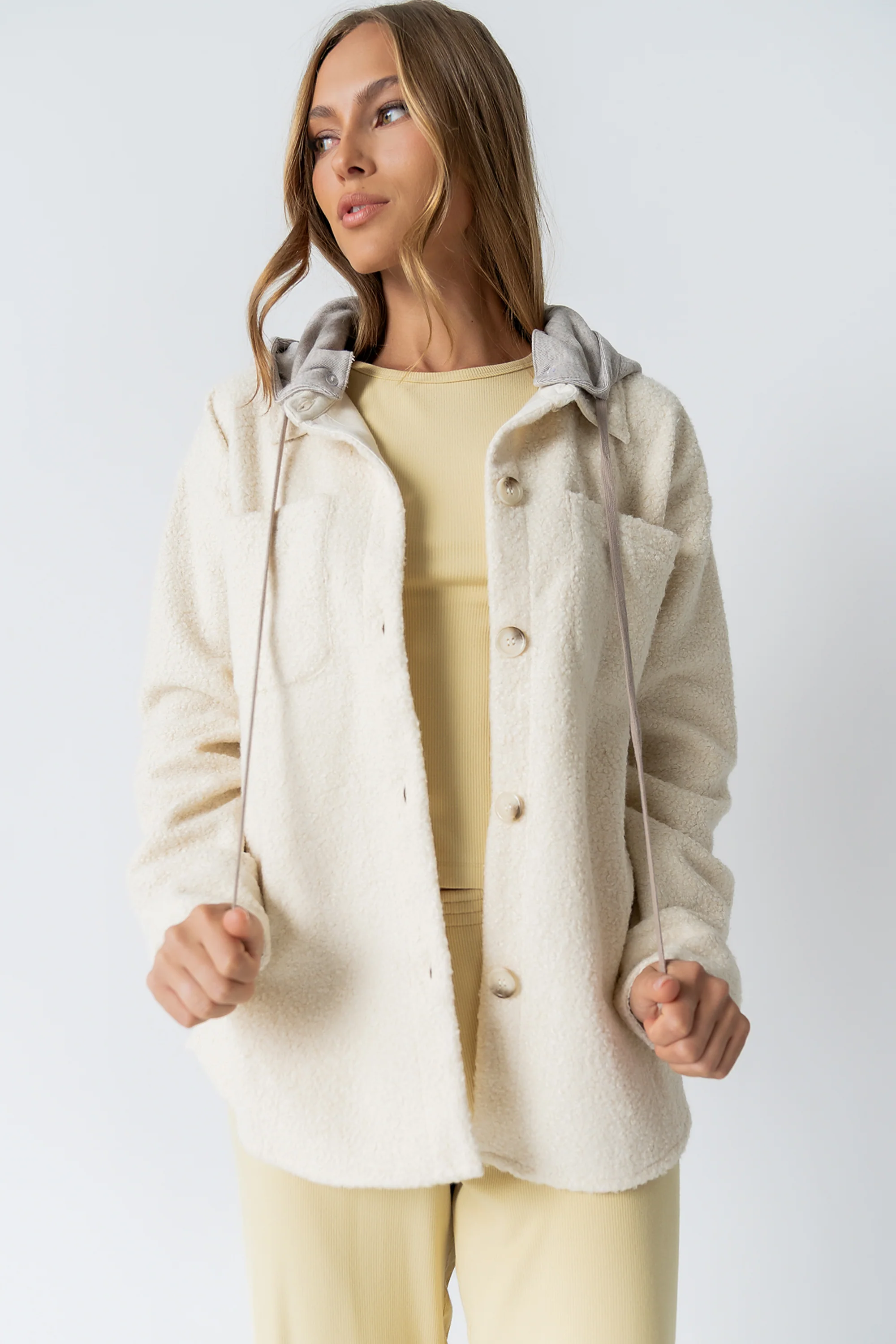 Kaydence Hooded Shacket - FINAL SALE - Image 2
