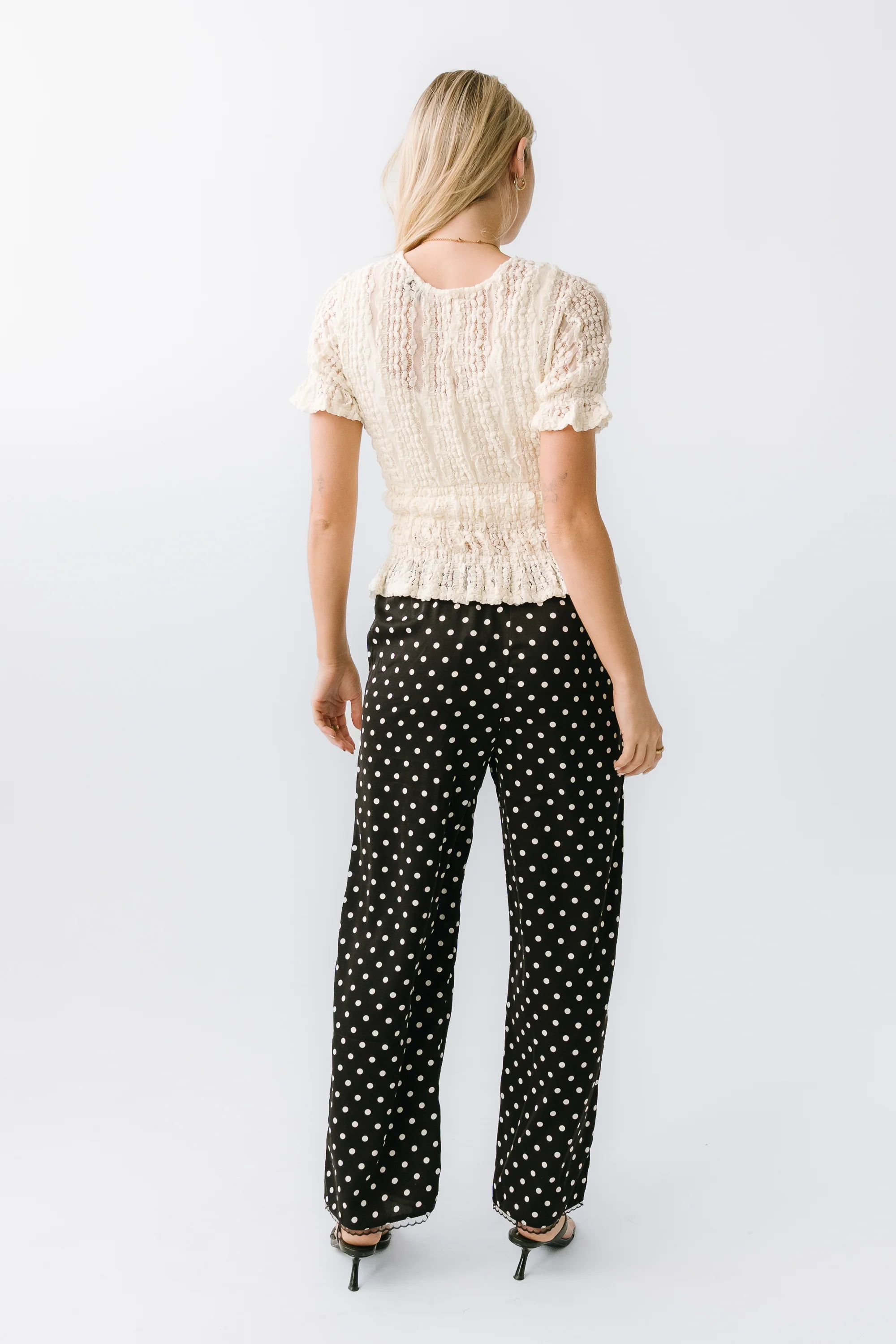 Kayla Polka Dot Pants - Image 5