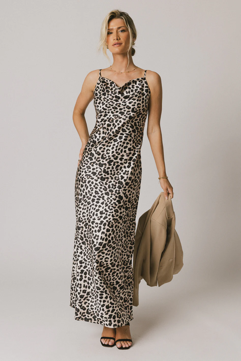 Kea Leopard Print Maxi Dress - FINAL SALE - Image 8