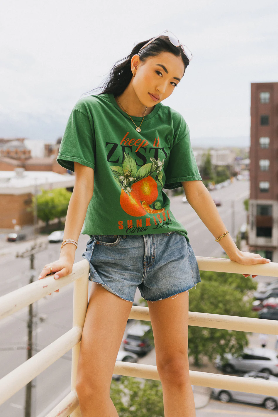 Keep It Zesty Graphic Tee - Image 3
