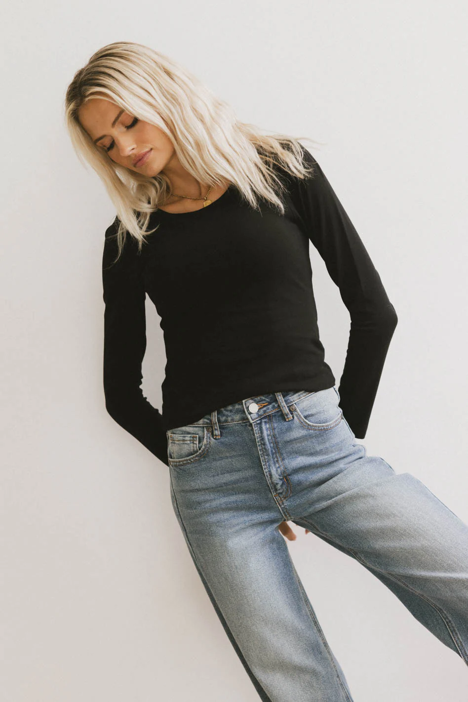 Kendra Basic Top in Black - FINAL SALE