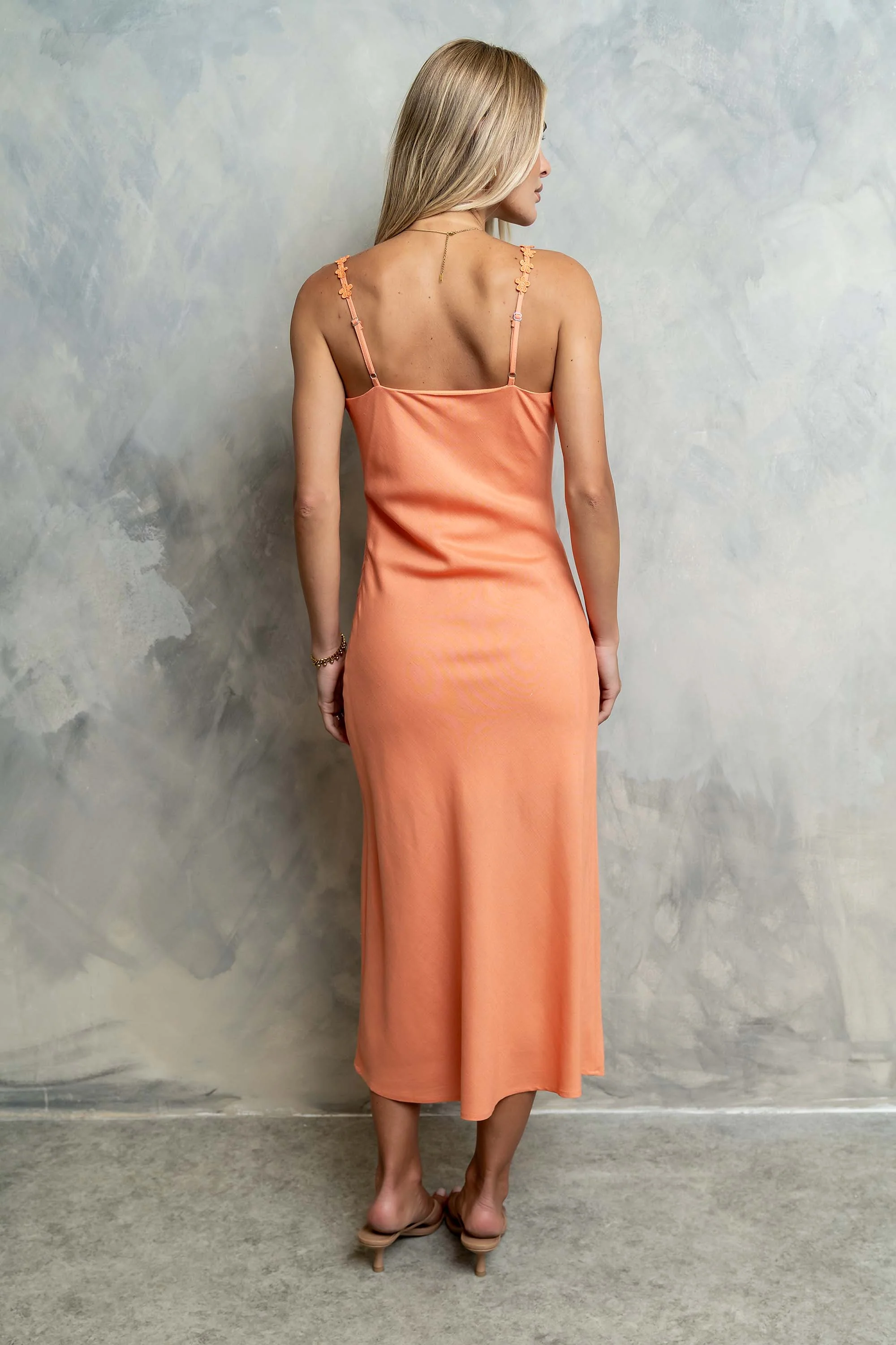 Kenna Flower Strap Dress - Image 5