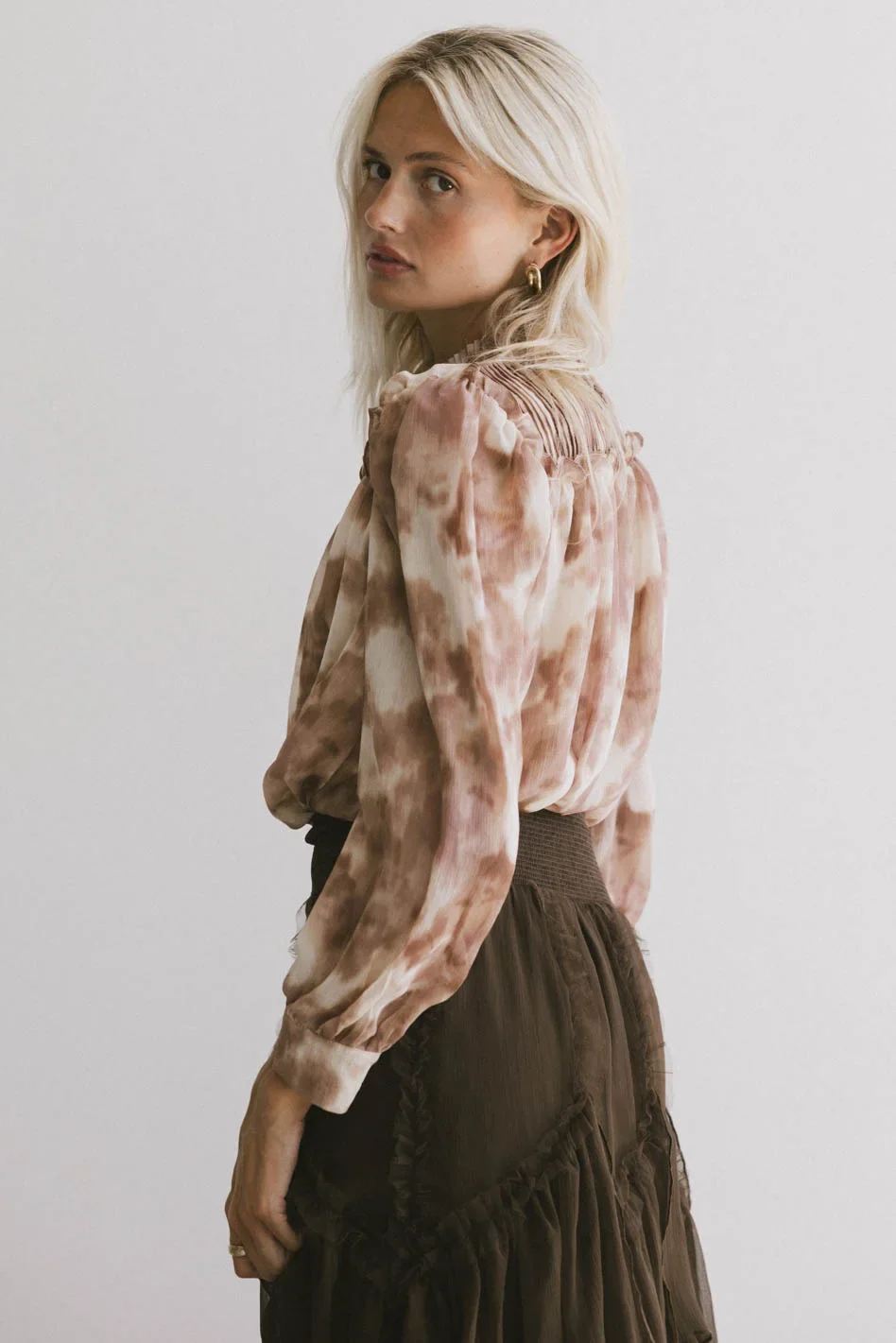Kennedy Pleated Blouse - FINAL SALE - Image 2