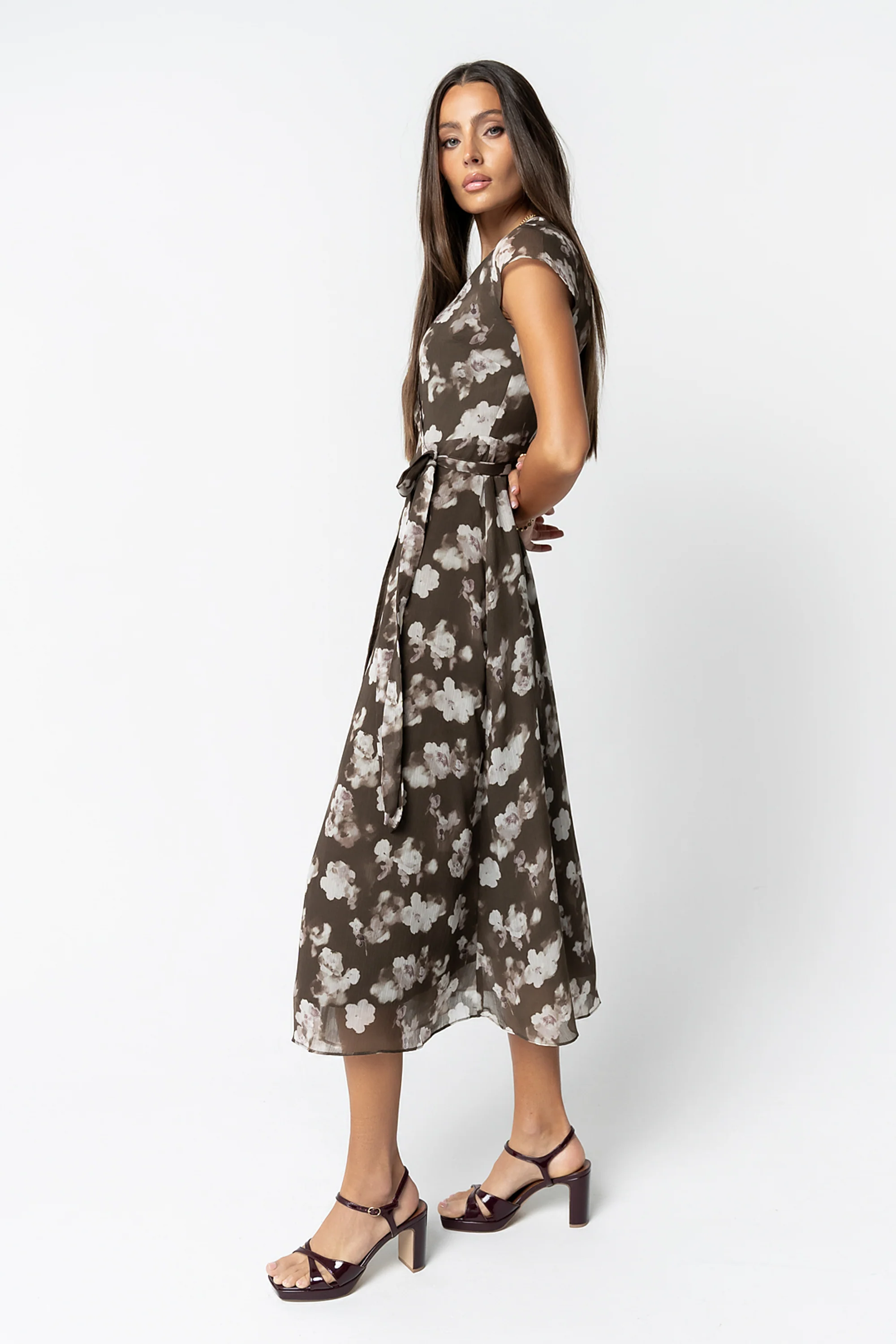 Kenny Wrap Maxi Dress - Image 6