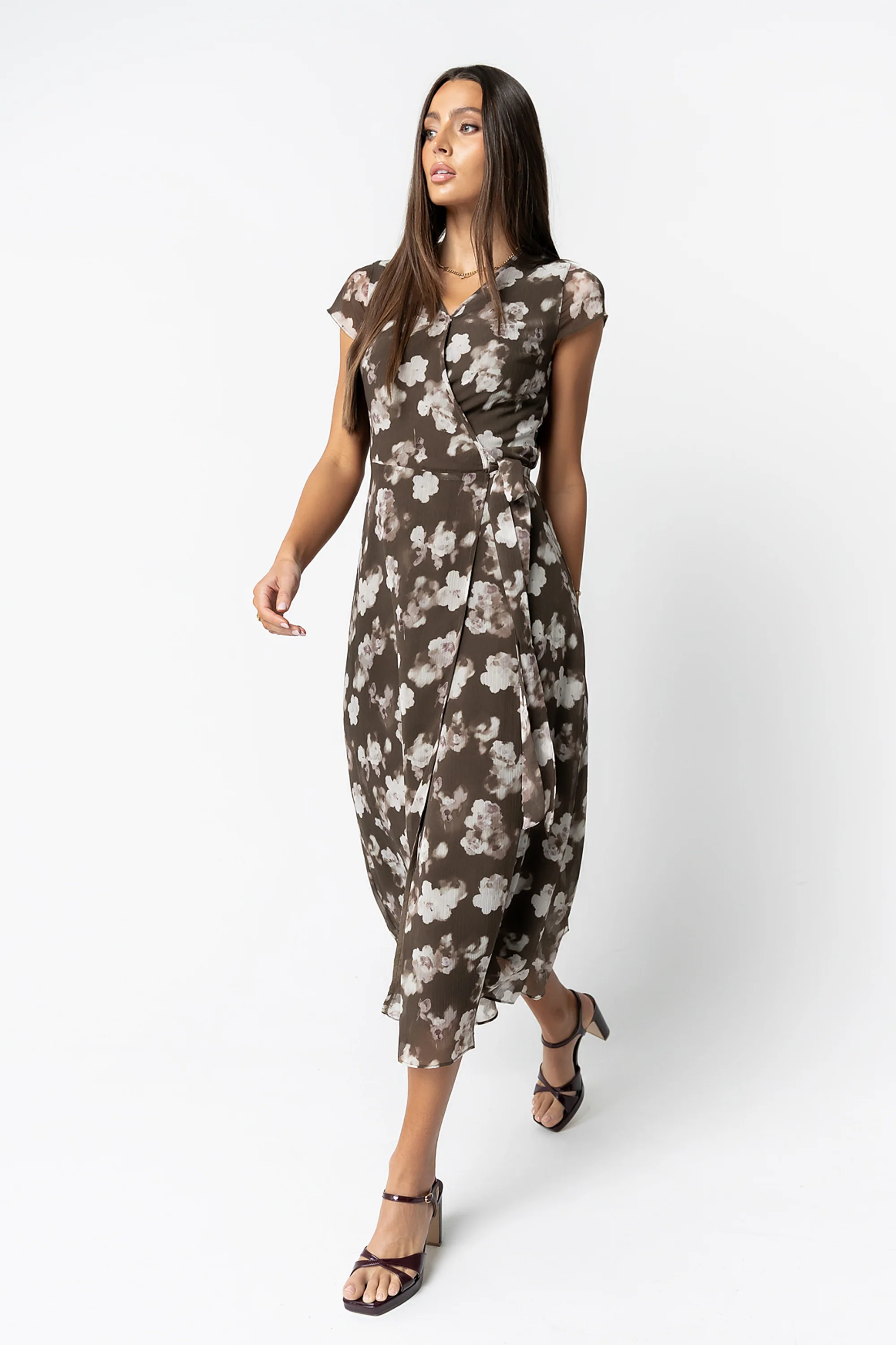 Kenny Wrap Maxi Dress - Image 7
