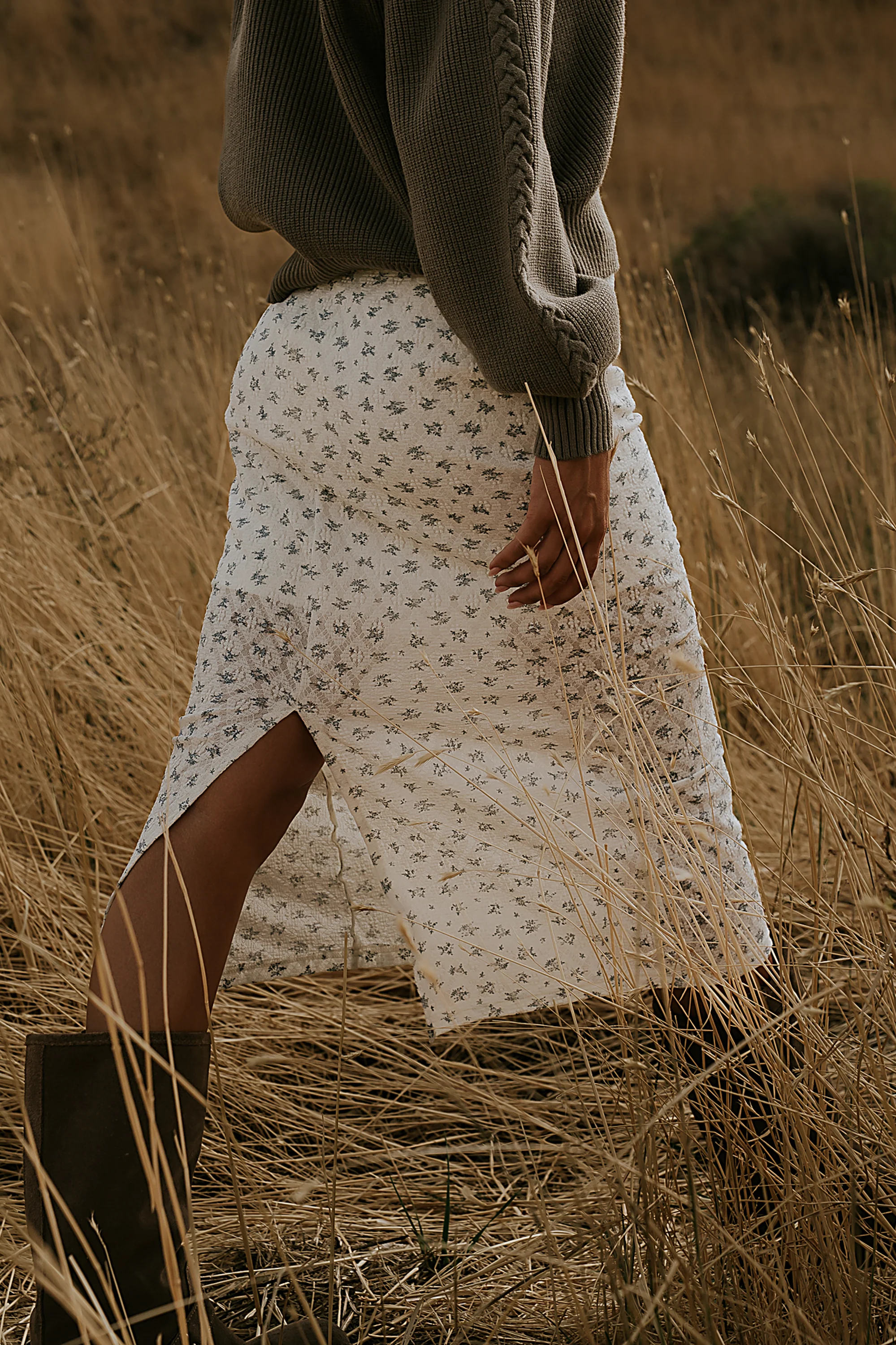 Kenyen Lace Maxi Skirt - FINAL SALE - Image 5