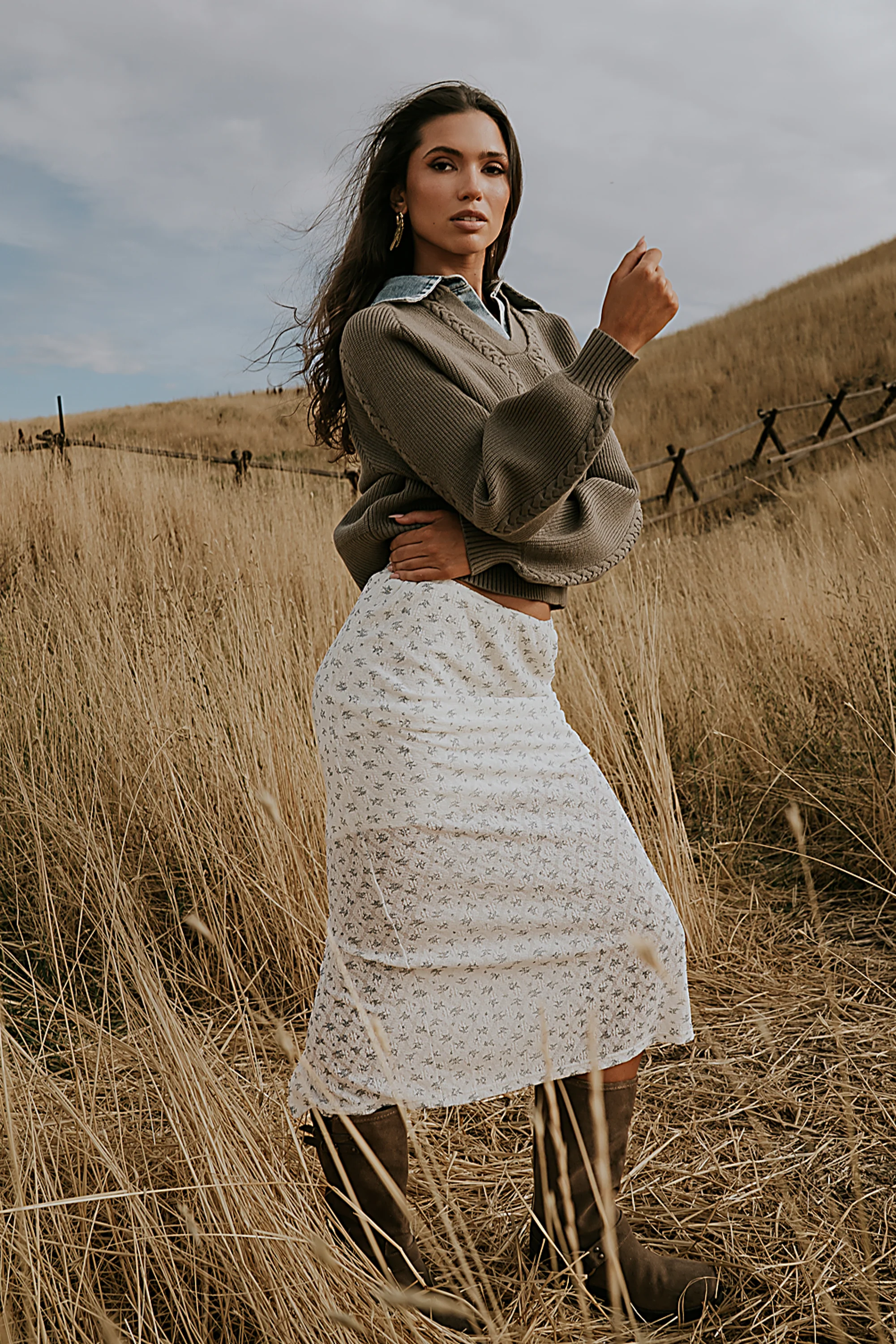 Kenyen Lace Maxi Skirt - FINAL SALE - Image 6