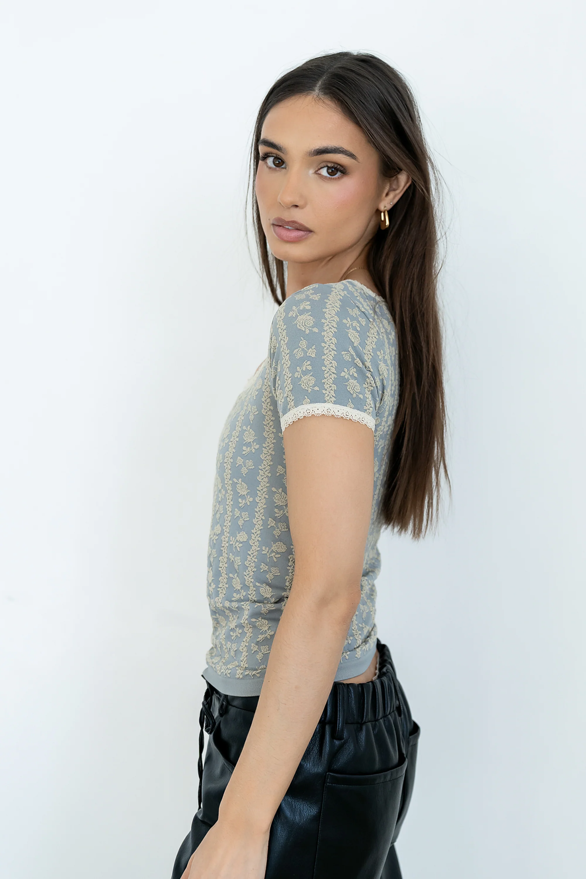 Kenzie Floral Top - Image 3