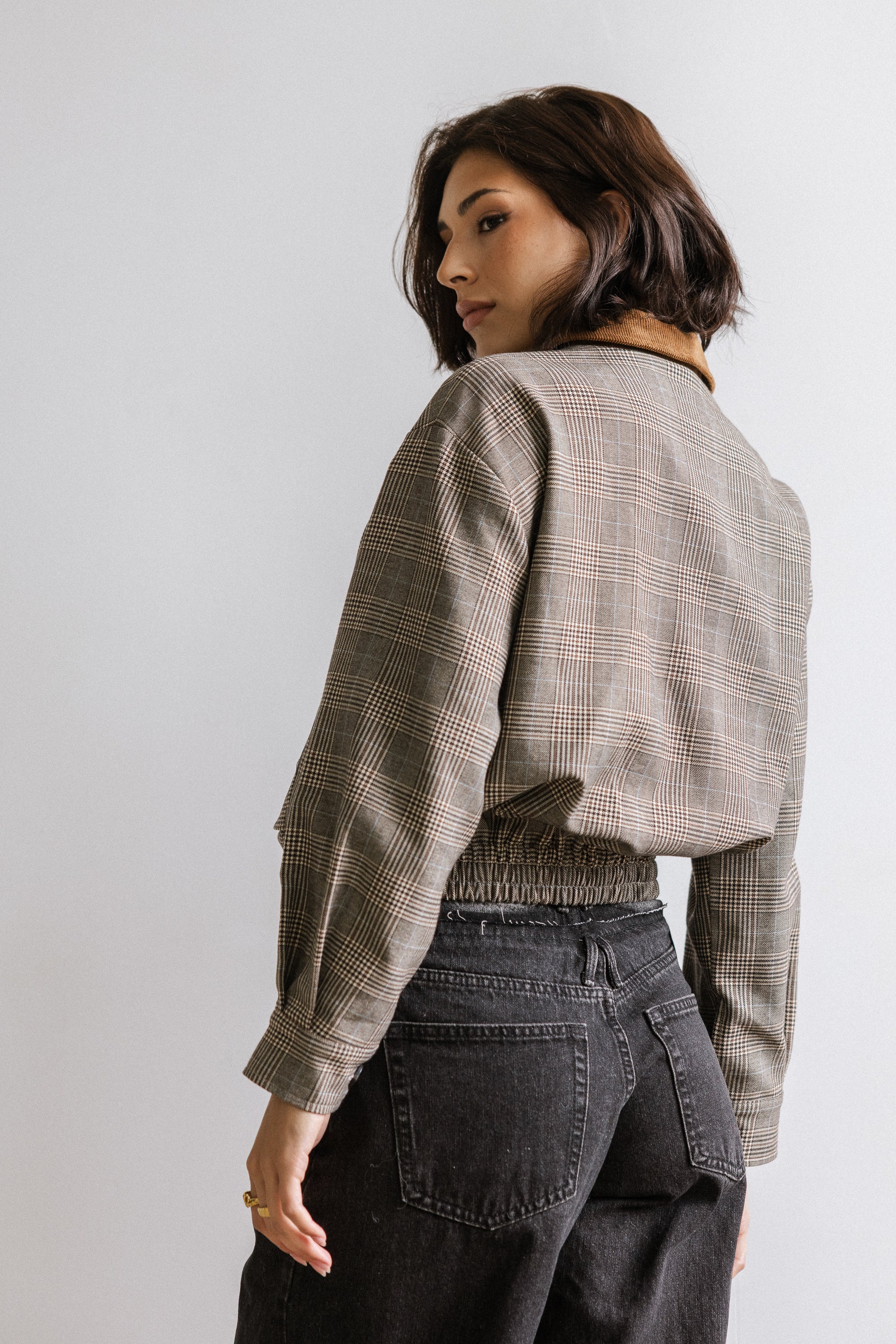 Kenzington Plaid Bomber Jacket - FINAL SALE - Image 6