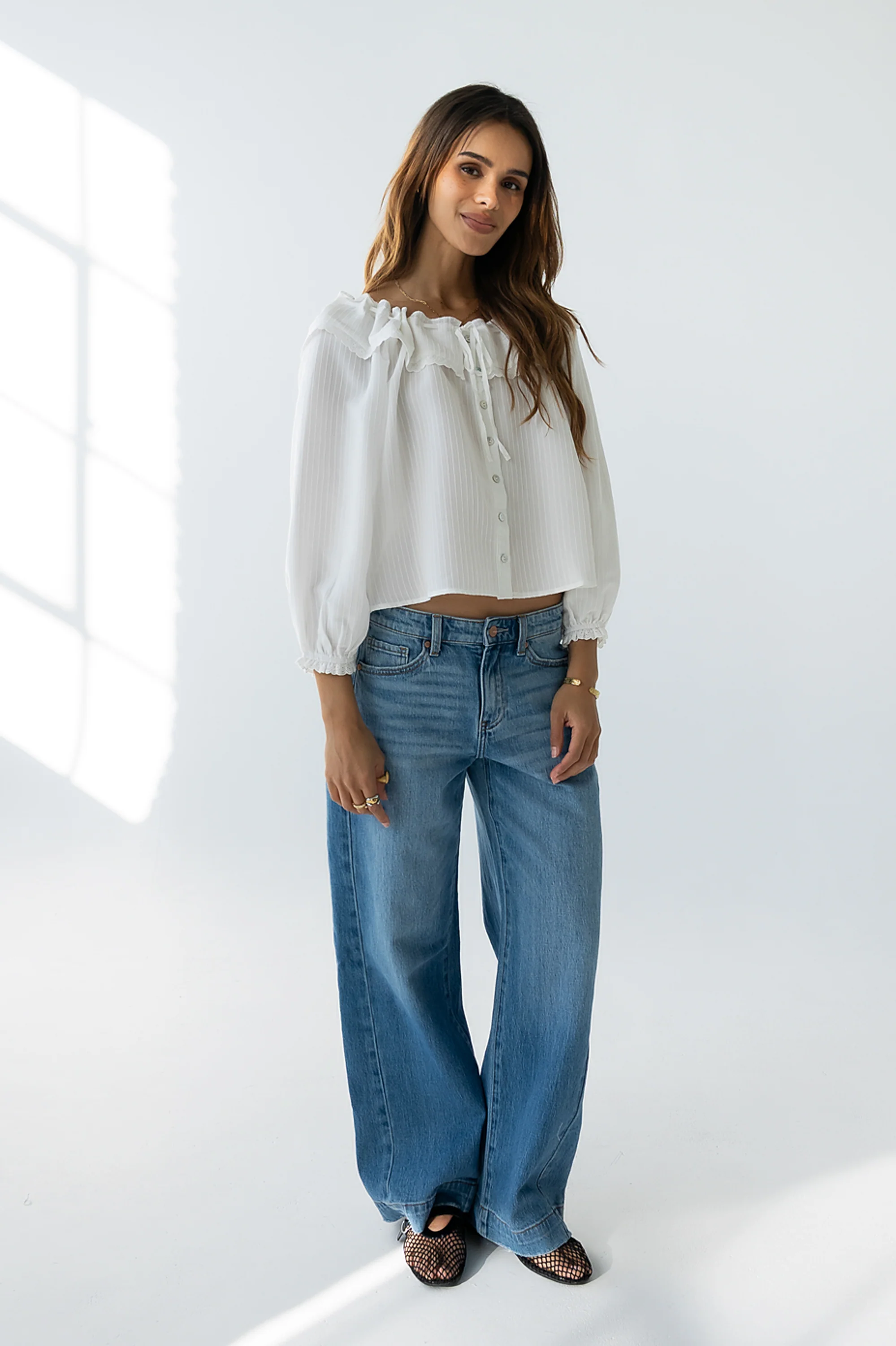 Kenzy Sheer Blouse - Image 5