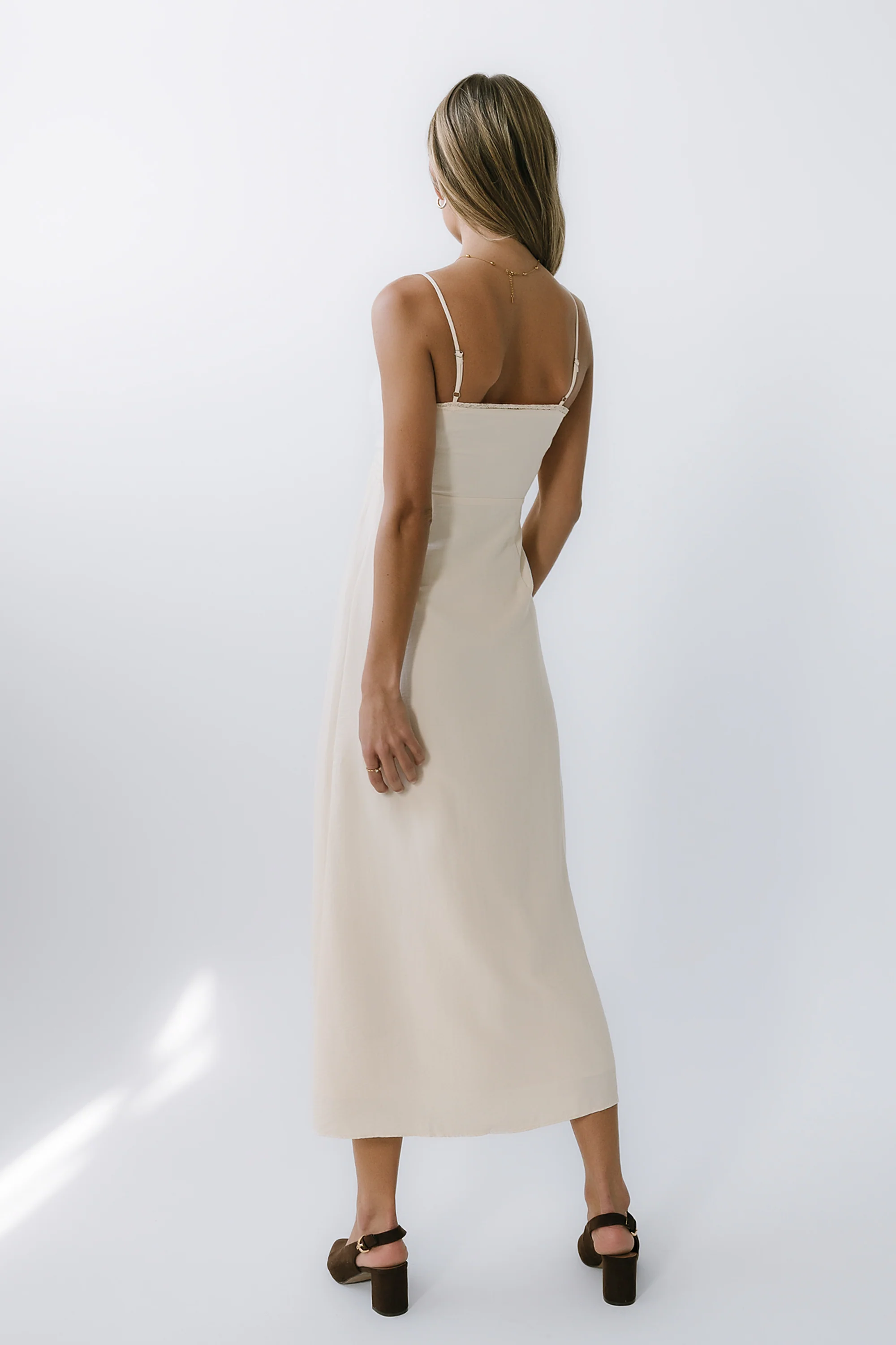 Kera Pleated Maxi Dress - FINAL SALE - Image 4
