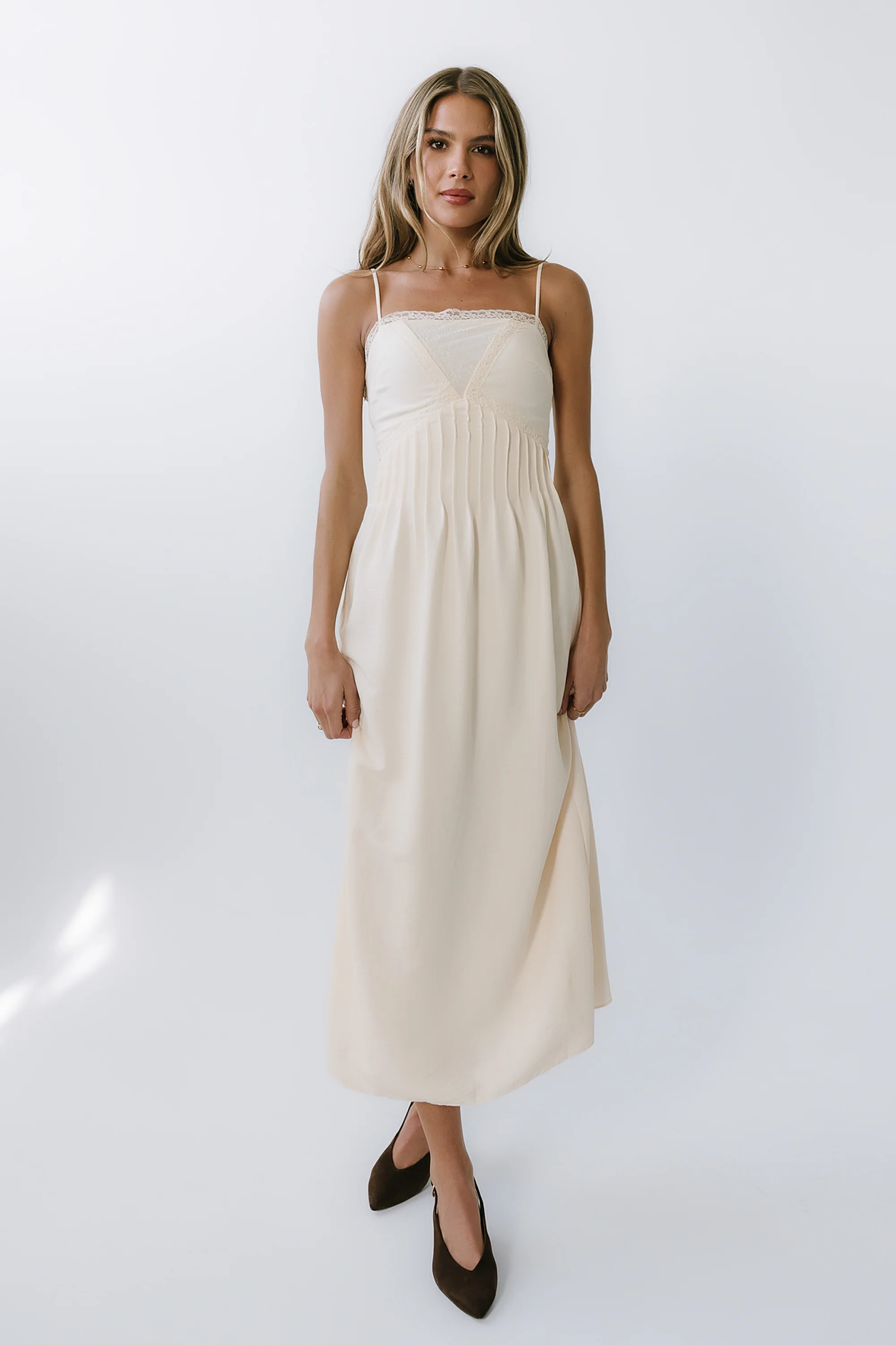 Kera Pleated Maxi Dress - FINAL SALE - Image 7