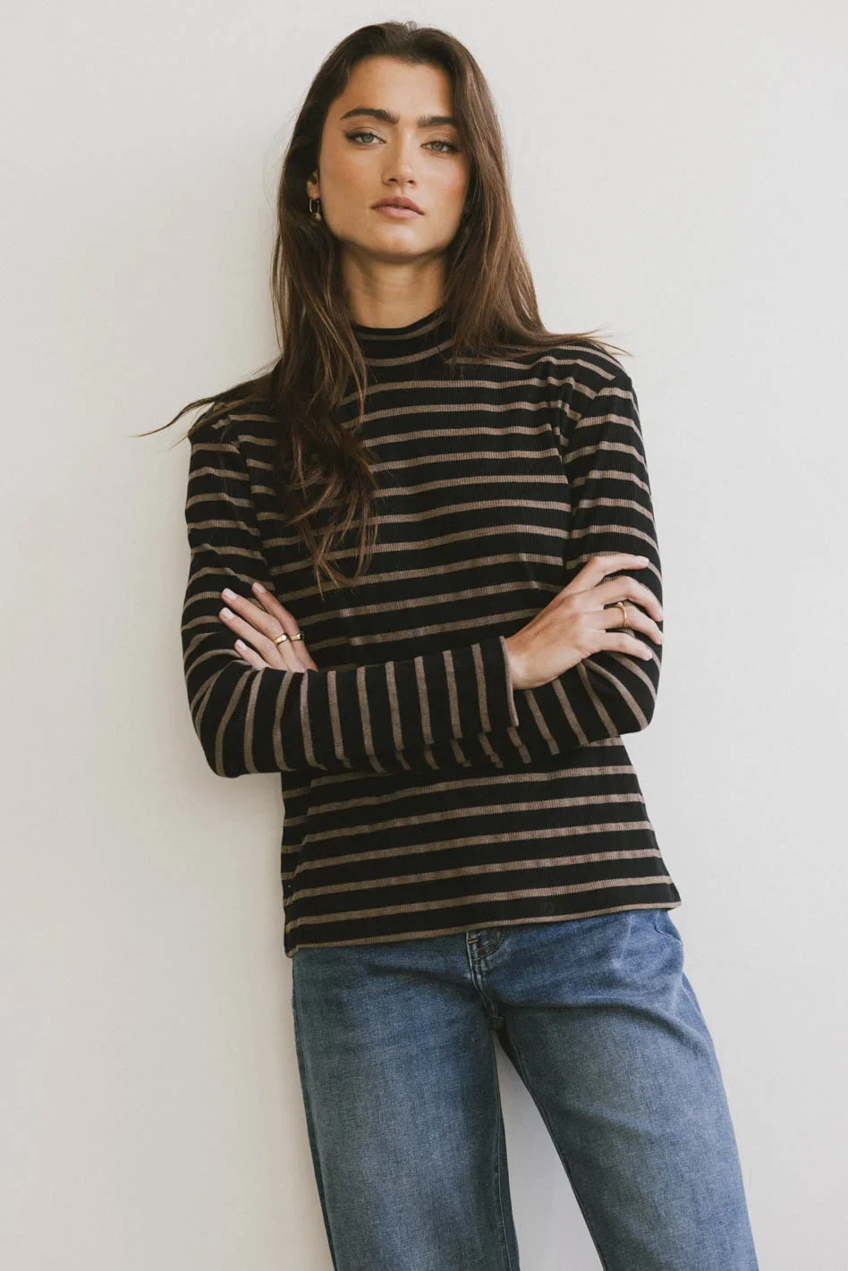 Kess Knit Top in Black - FINAL SALE - Image 2