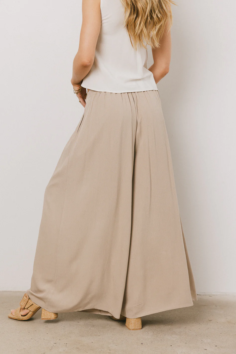 Kiaan Baggy Pants in Tan - FINAL SALE - Image 5