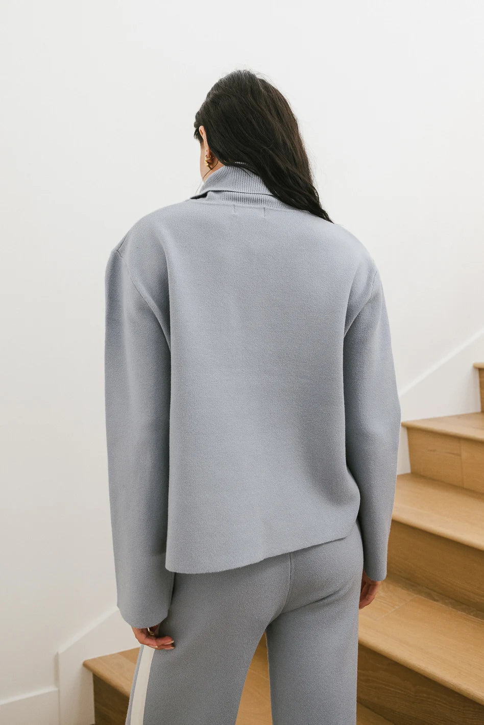 Kiara Knit Sweater in Blue - FINAL SALE - Image 5