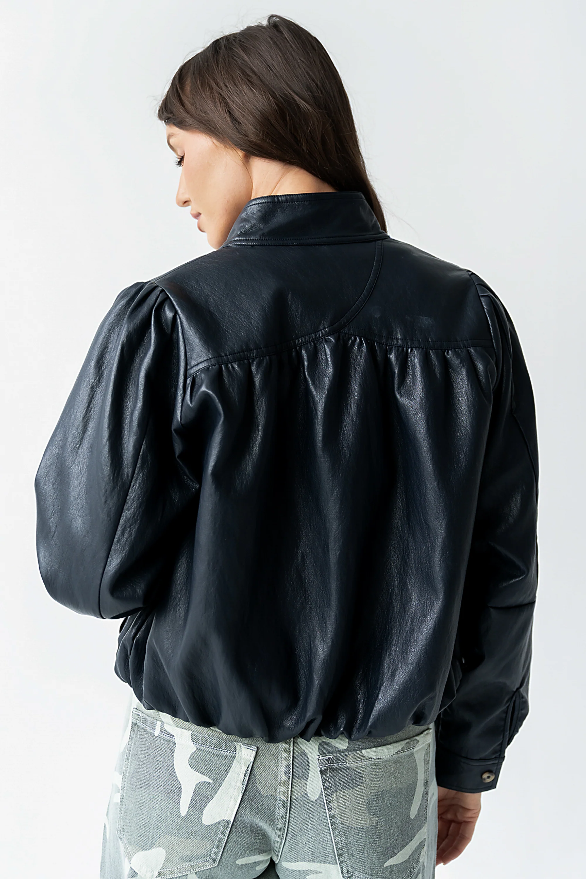 Kiele Vegan Leather Jacket - FINAL SALE - Image 2