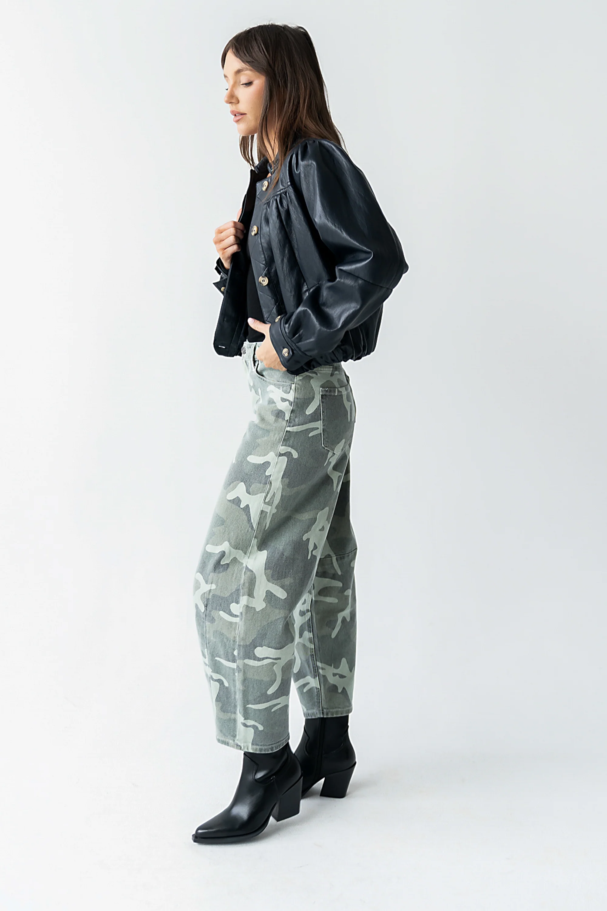 Kiele Vegan Leather Jacket - FINAL SALE - Image 5