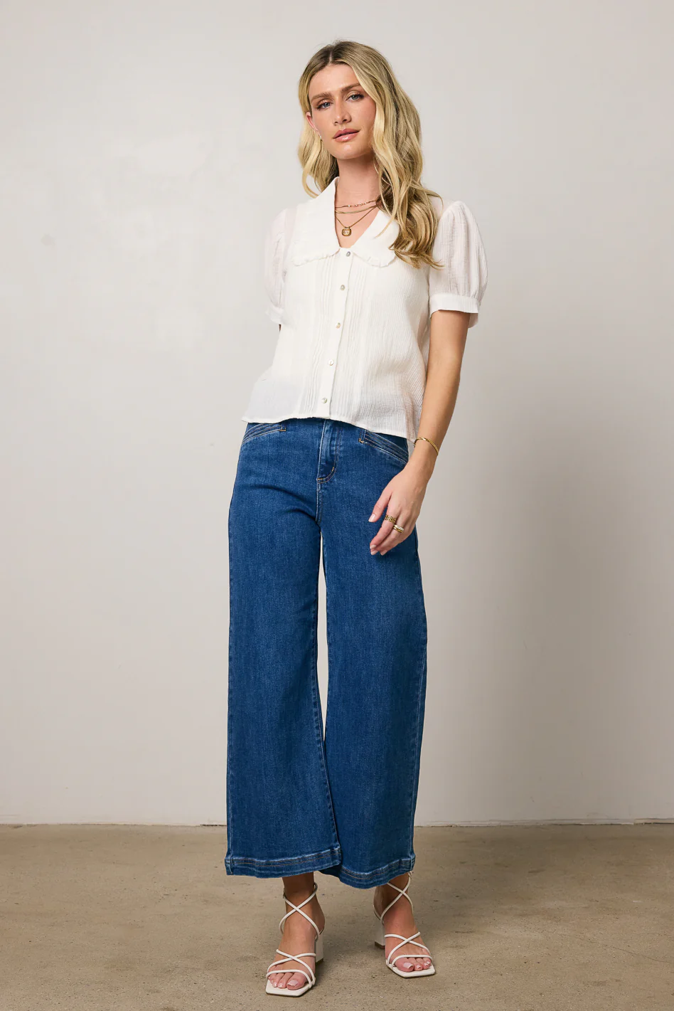 Kinley Sheer Blouse - FINAL SALE - Image 3