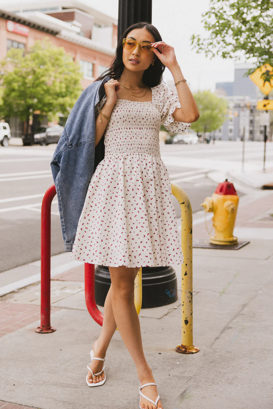 Koa Floral Mini Dress - FINAL SALE - Image 6