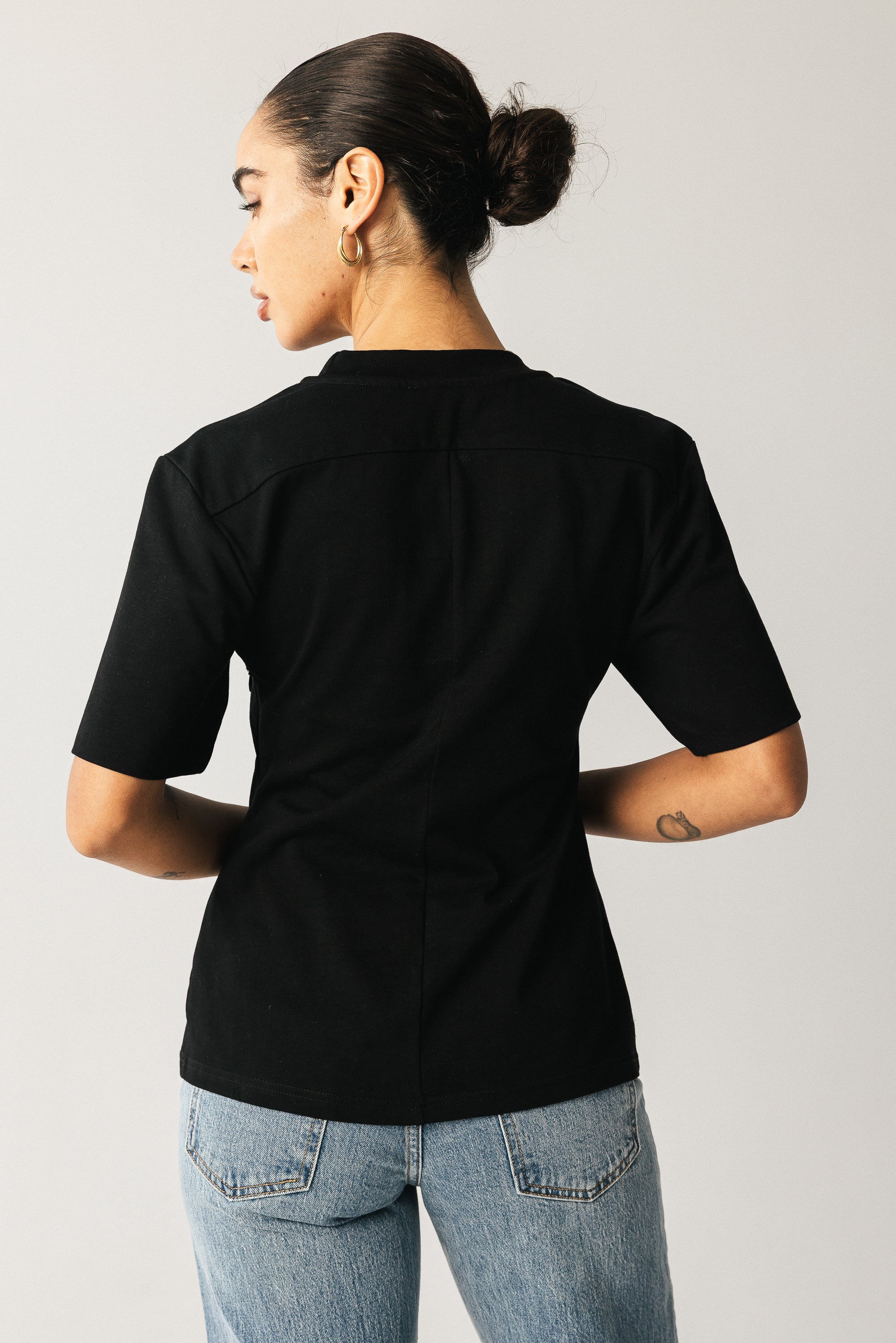 Kyleigh T-Shirt in Black - FINAL SALE - Image 3