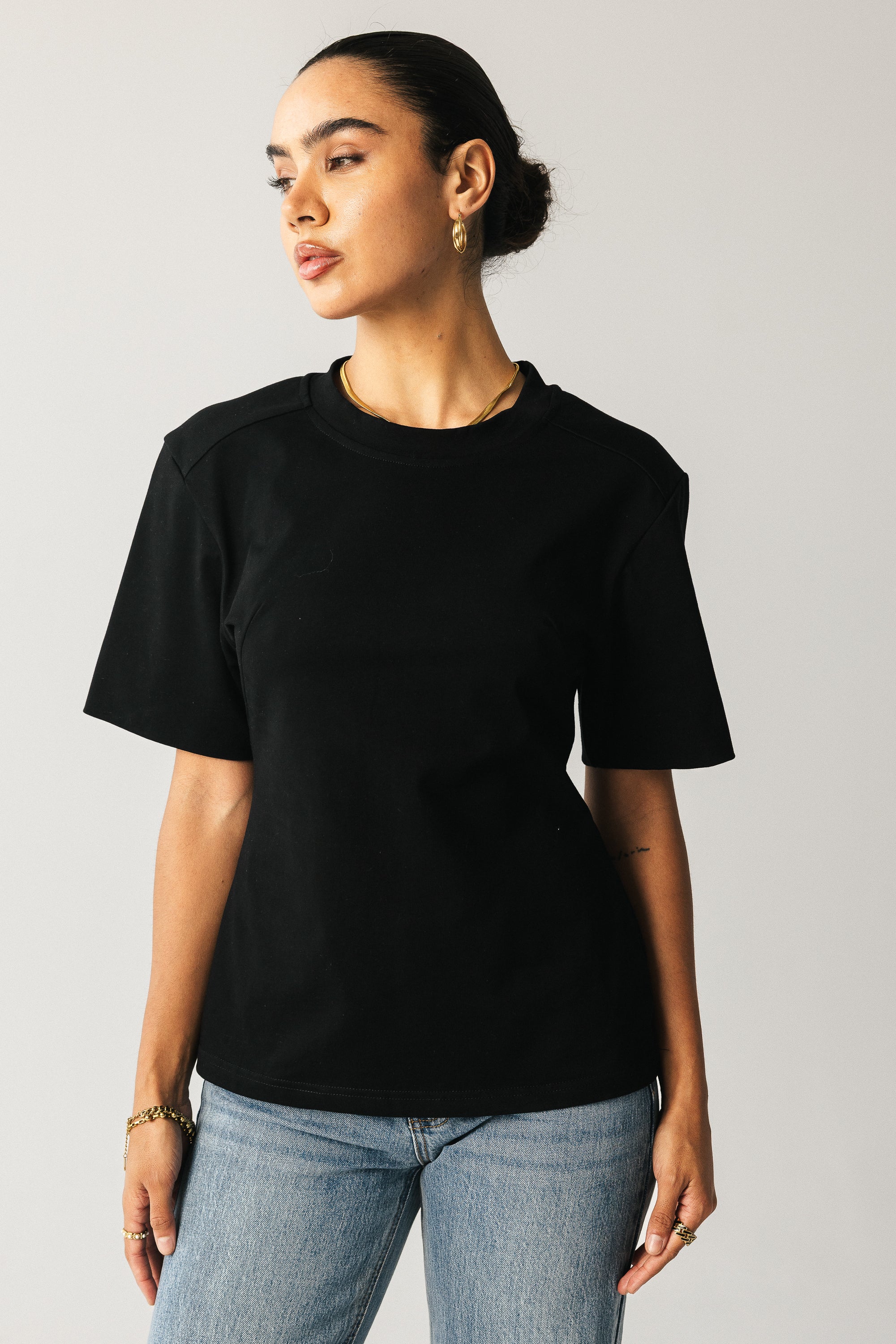 Kyleigh T-Shirt in Black - FINAL SALE - Image 5