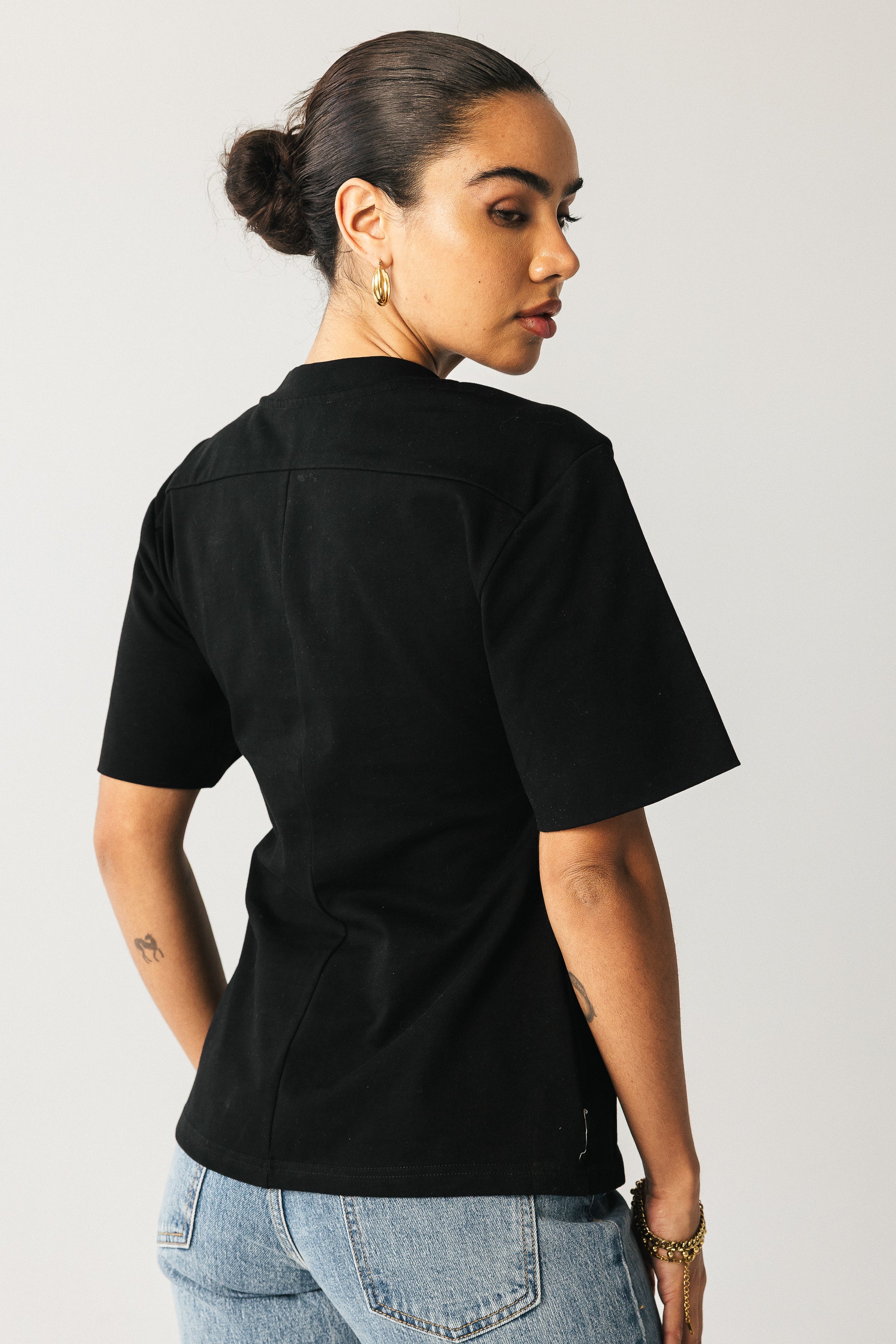 Kyleigh T-Shirt in Black - FINAL SALE - Image 6