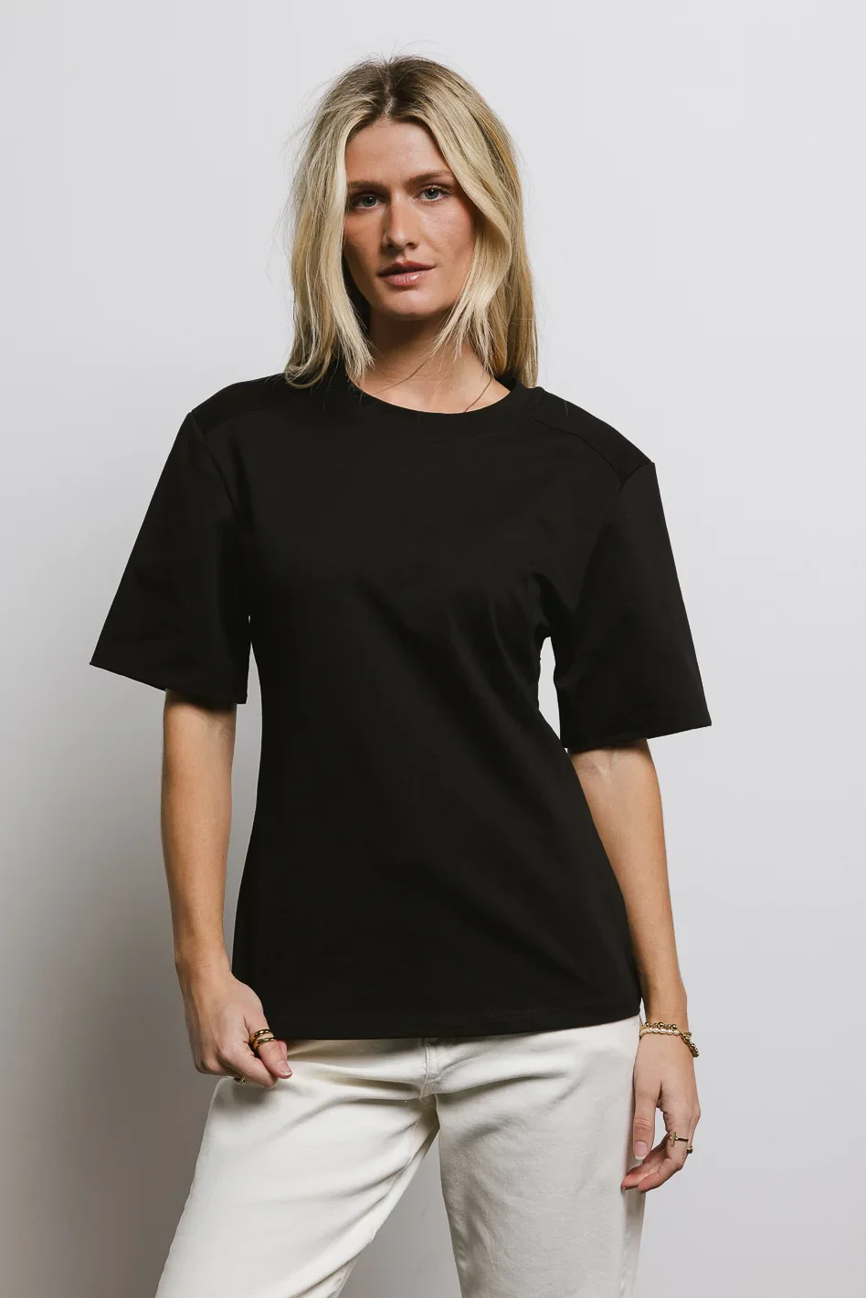 Kyleigh T-Shirt in Black - FINAL SALE - Image 7
