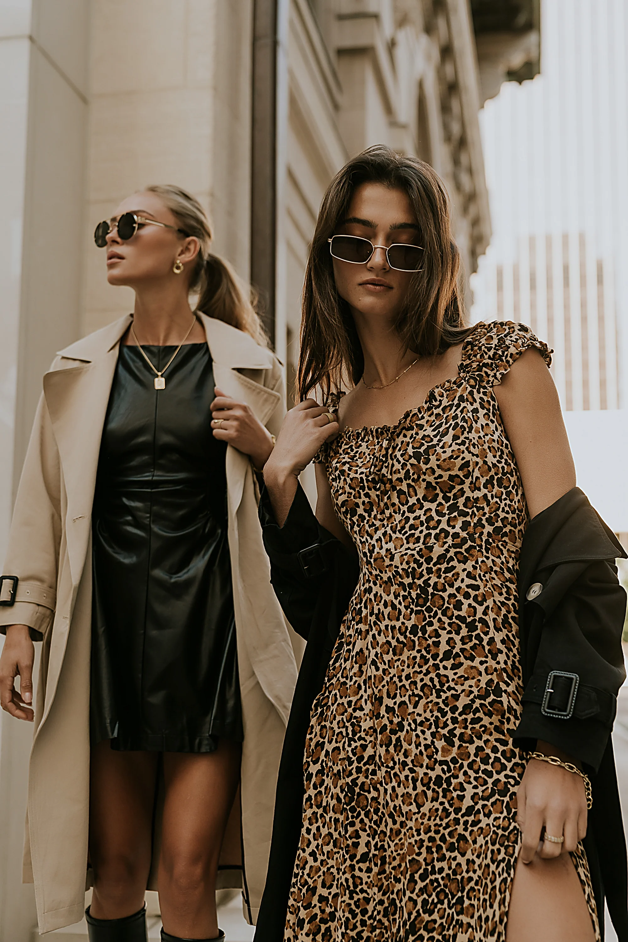 Kylie Leopard Midi Dress - Image 2