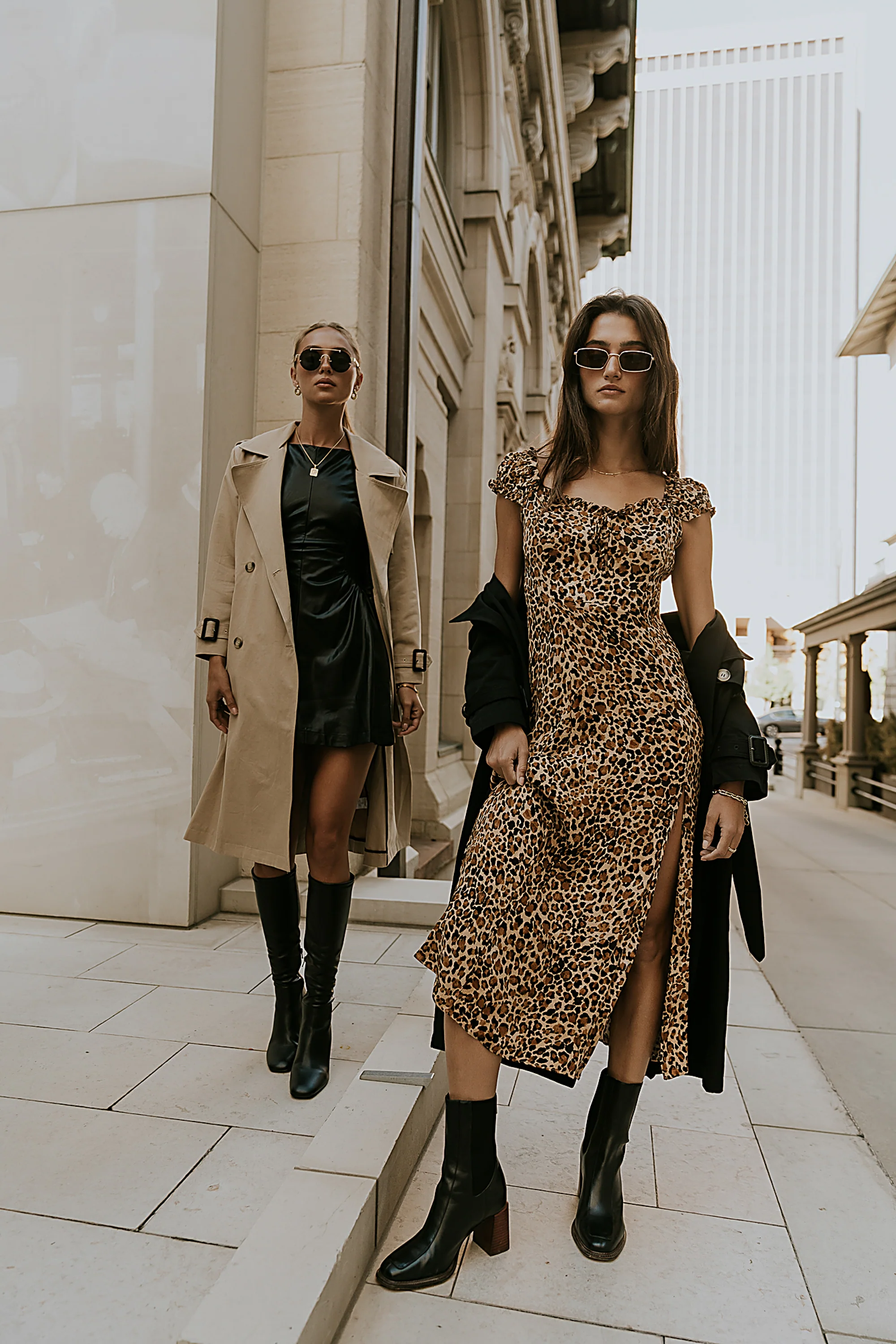 Kylie Leopard Midi Dress - Image 6