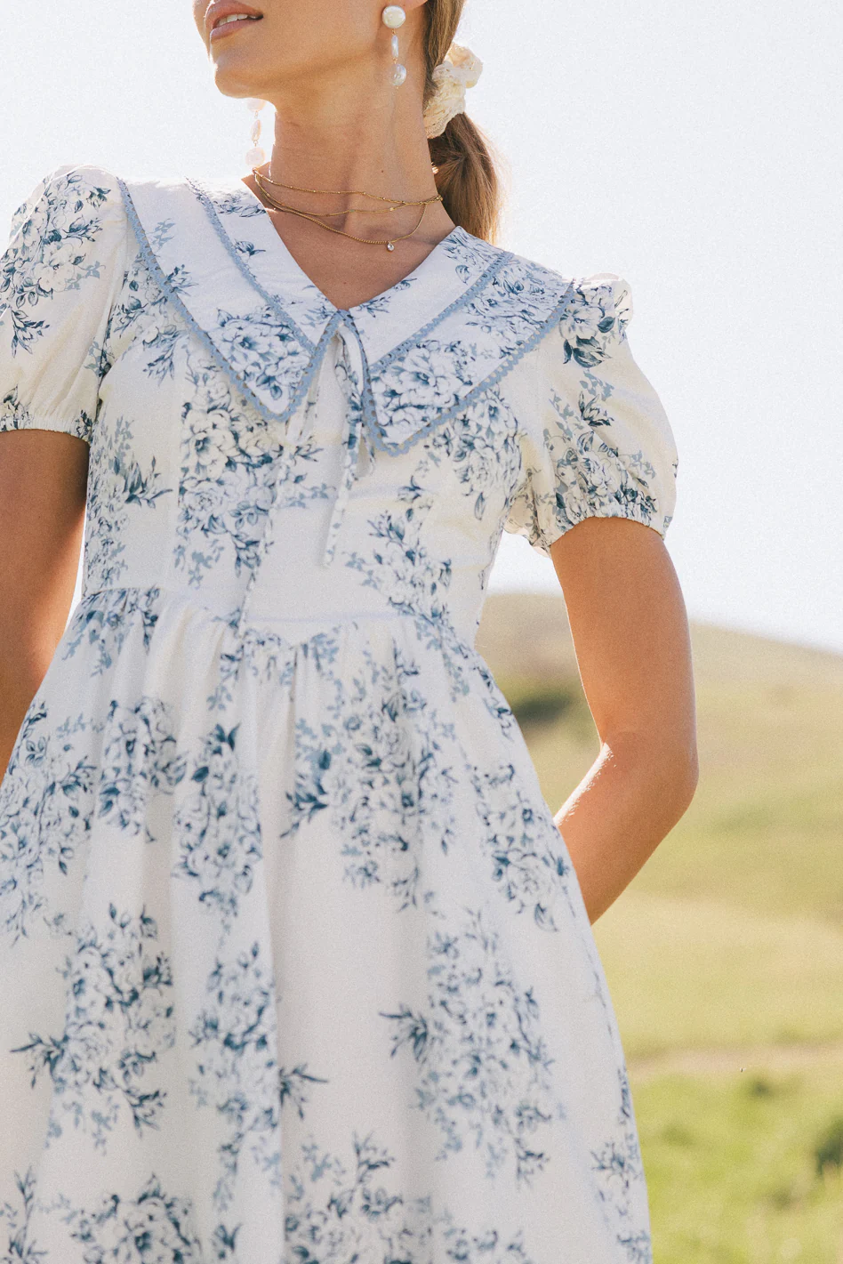Kyrie Floral Midi Dress - FINAL SALE - Image 4