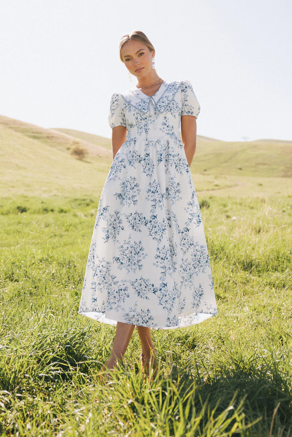 Kyrie Floral Midi Dress - FINAL SALE - Image 5