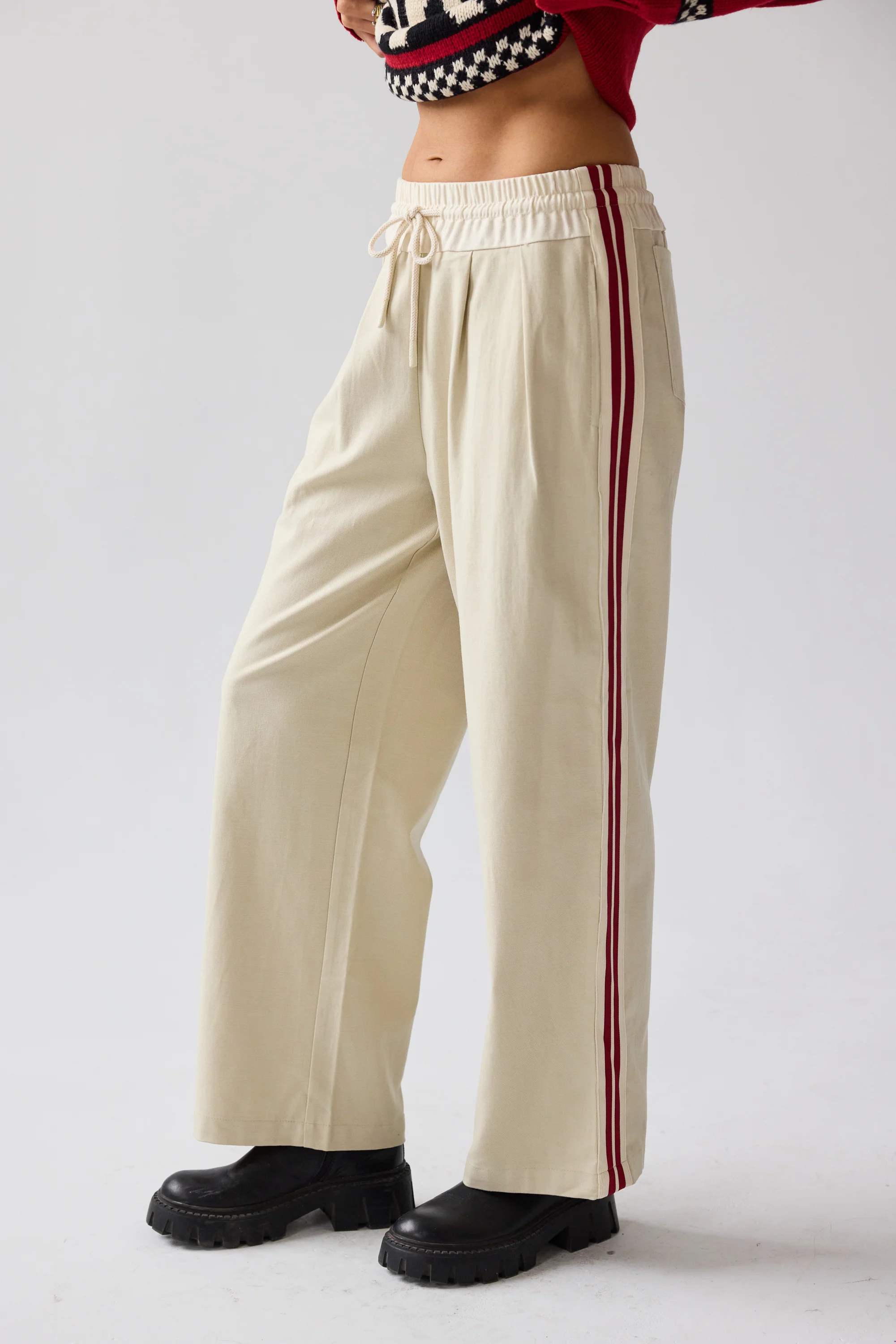 Landon Striped Wide Leg Pants - FINAL SALE