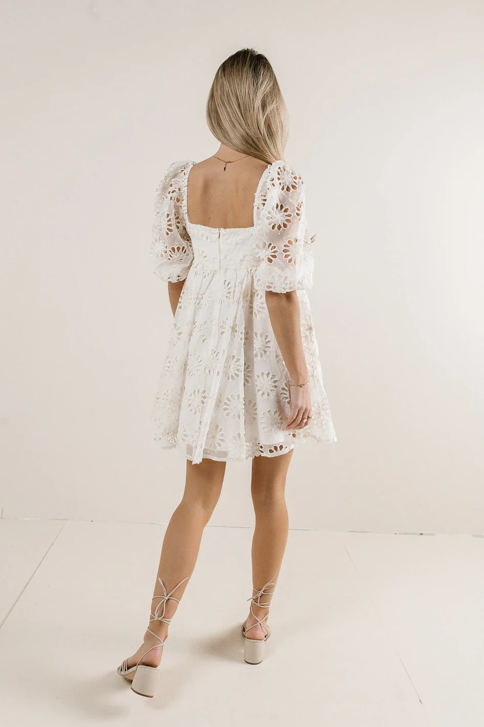 Leda Floral Babydoll Dress - FINAL SALE - Image 5