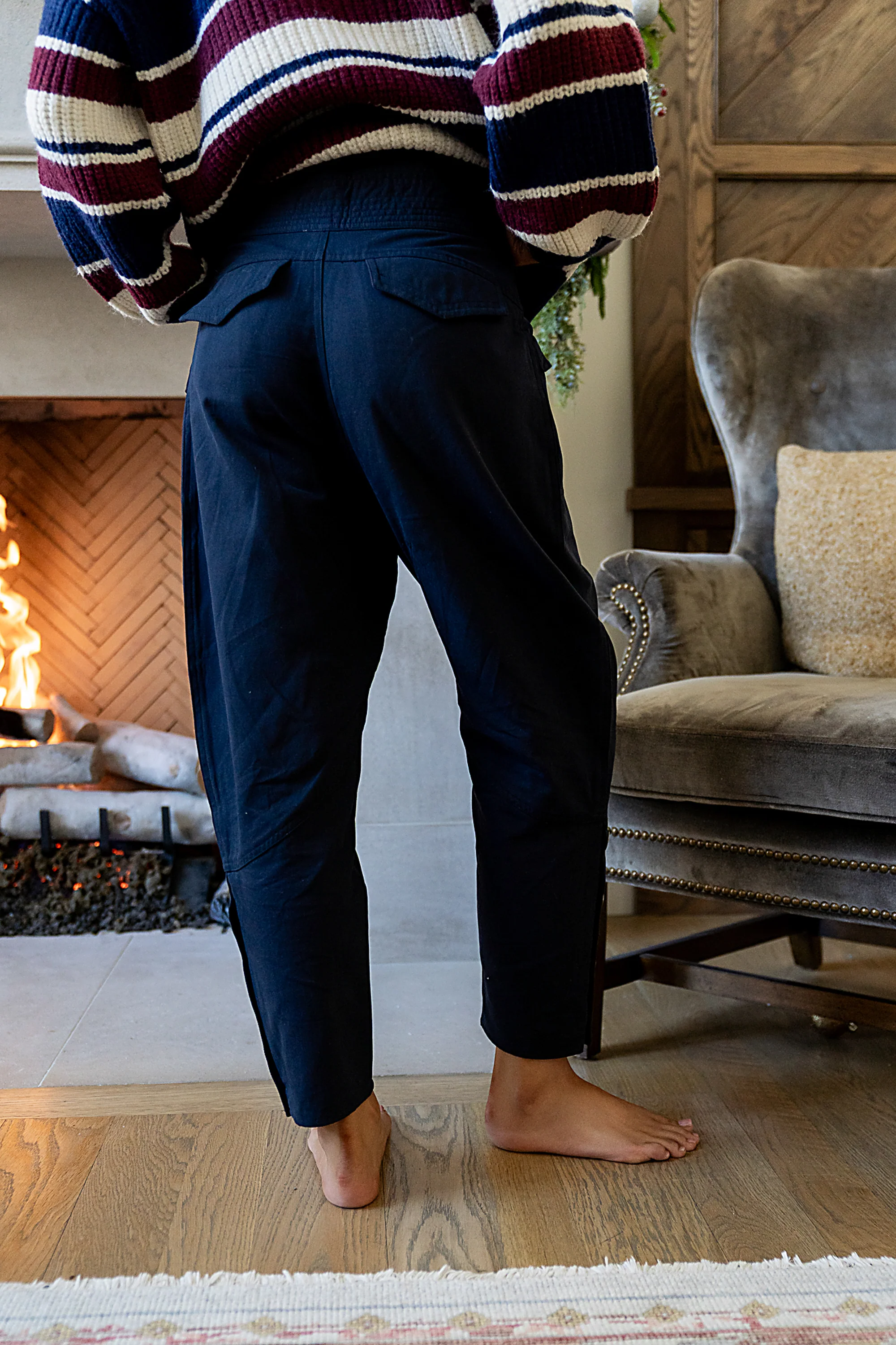 Lennie Cropped Barrel Pants - Image 11
