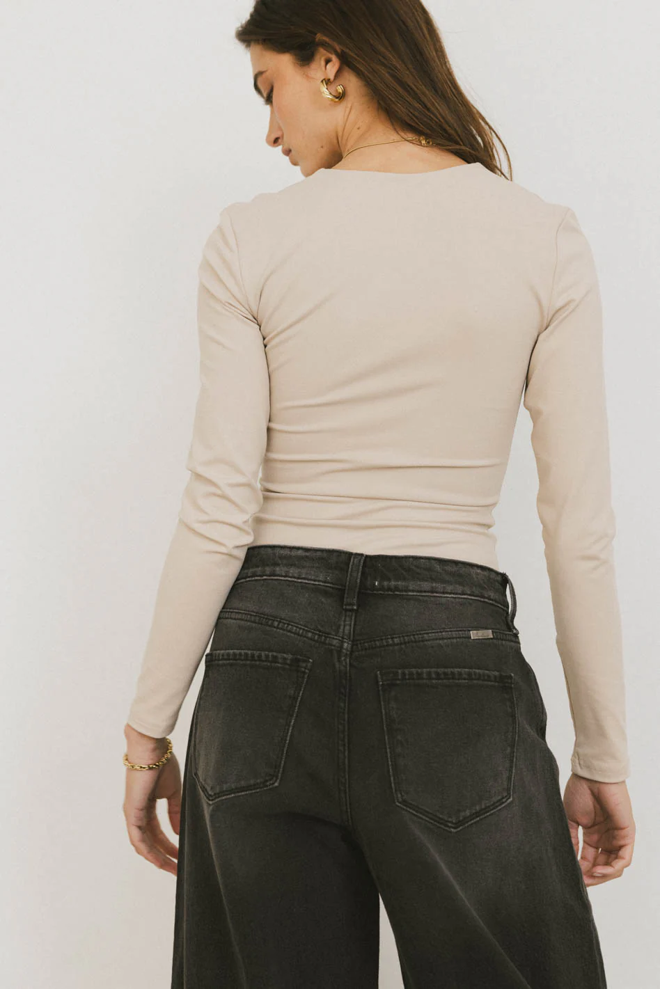 Lex Barrel Jeans in Black - FINAL SALE - Image 5
